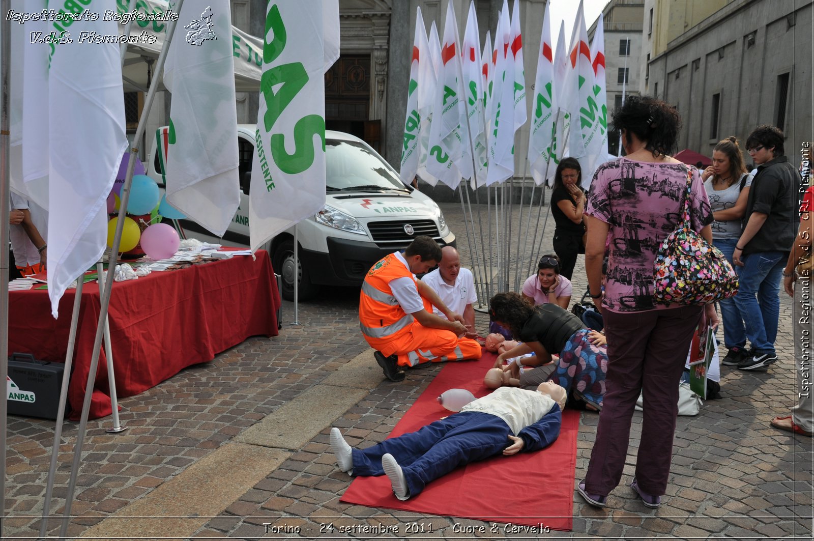 Torino - 24 settembre 2011 - Cuore & Cervello - Croce Rossa Italiana - Ispettorato Regionale Volontari del Soccorso Piemonte