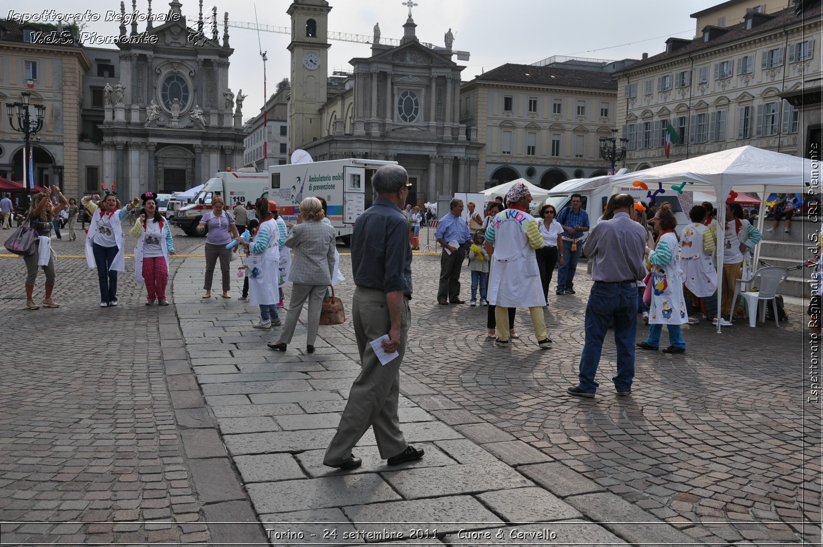 Torino - 24 settembre 2011 - Cuore & Cervello - Croce Rossa Italiana - Ispettorato Regionale Volontari del Soccorso Piemonte