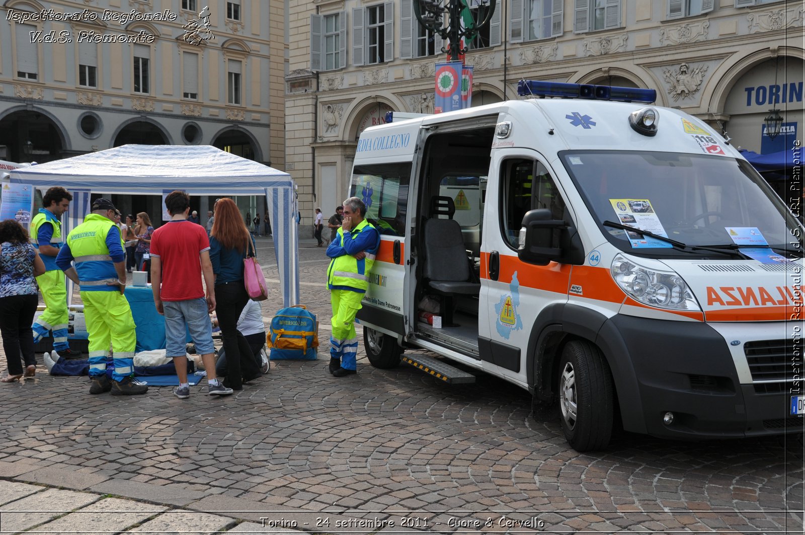 Torino - 24 settembre 2011 - Cuore & Cervello - Croce Rossa Italiana - Ispettorato Regionale Volontari del Soccorso Piemonte