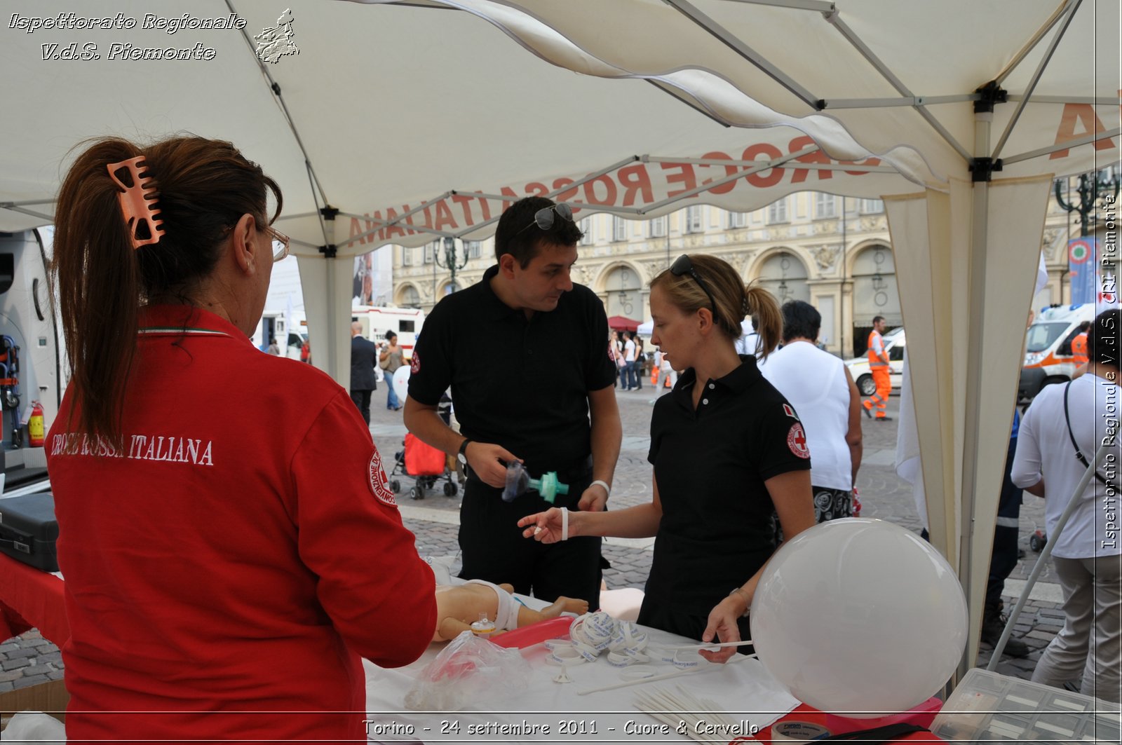 Torino - 24 settembre 2011 - Cuore & Cervello - Croce Rossa Italiana - Ispettorato Regionale Volontari del Soccorso Piemonte