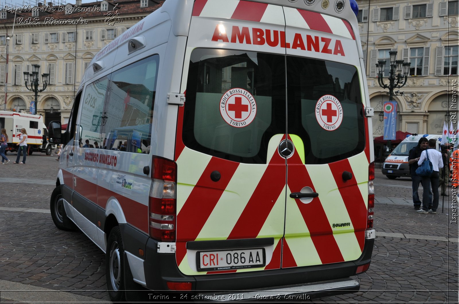 Torino - 24 settembre 2011 - Cuore & Cervello - Croce Rossa Italiana - Ispettorato Regionale Volontari del Soccorso Piemonte