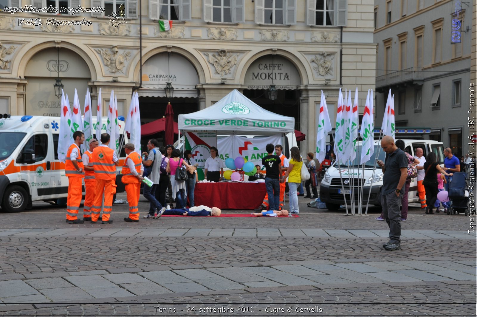 Torino - 24 settembre 2011 - Cuore & Cervello - Croce Rossa Italiana - Ispettorato Regionale Volontari del Soccorso Piemonte