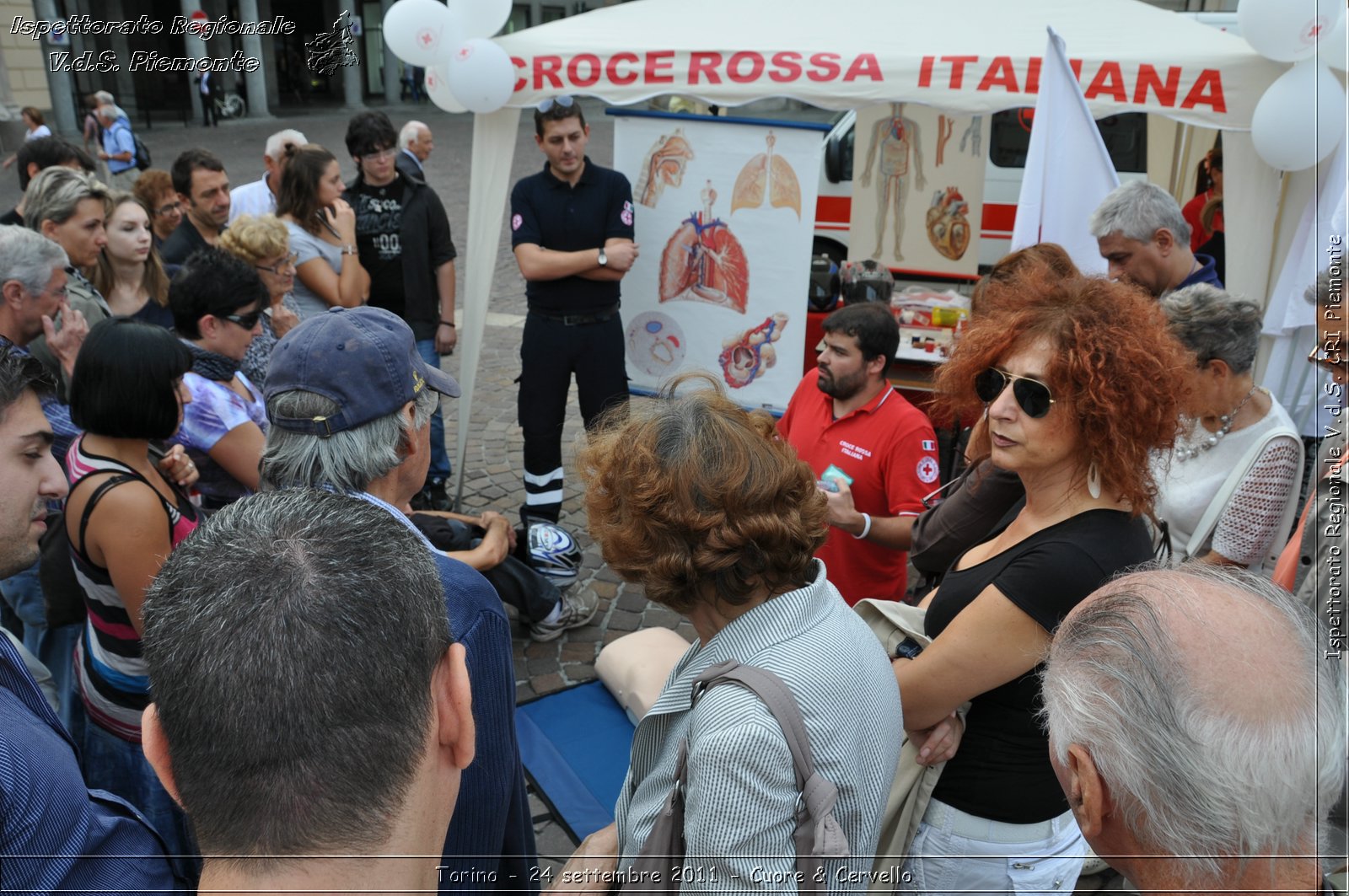 Torino - 24 settembre 2011 - Cuore & Cervello - Croce Rossa Italiana - Ispettorato Regionale Volontari del Soccorso Piemonte