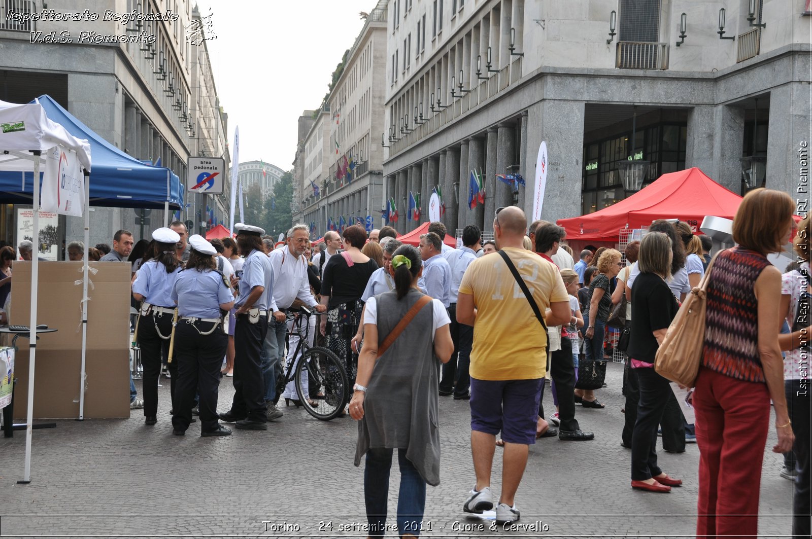 Torino - 24 settembre 2011 - Cuore & Cervello - Croce Rossa Italiana - Ispettorato Regionale Volontari del Soccorso Piemonte