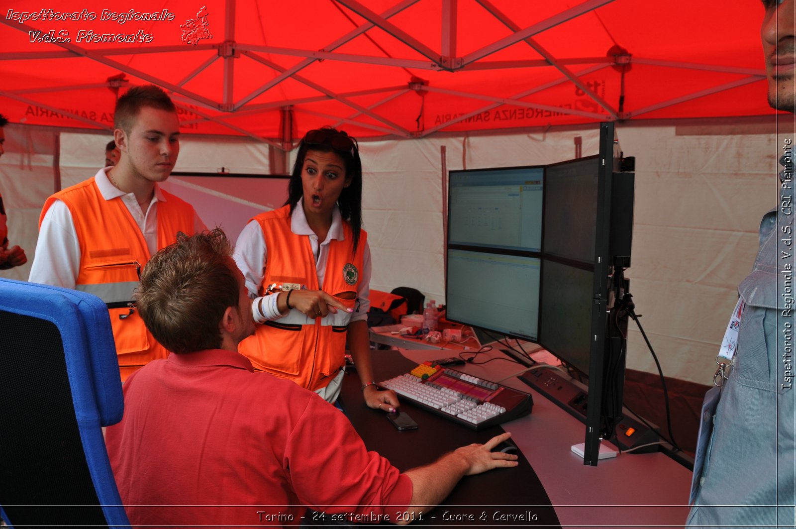 Torino - 24 settembre 2011 - Cuore & Cervello - Croce Rossa Italiana - Ispettorato Regionale Volontari del Soccorso Piemonte