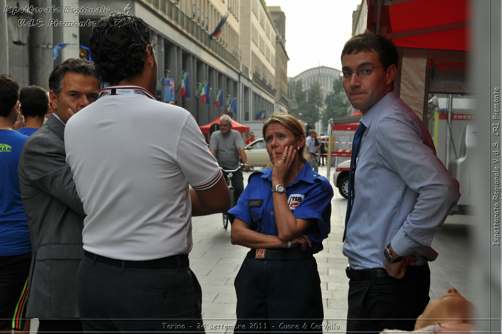 Torino - 24 settembre 2011 - Cuore & Cervello - Croce Rossa Italiana - Ispettorato Regionale Volontari del Soccorso Piemonte