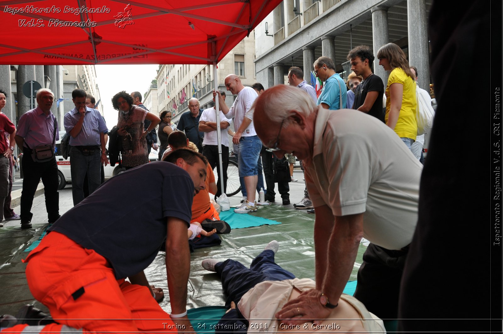 Torino - 24 settembre 2011 - Cuore & Cervello - Croce Rossa Italiana - Ispettorato Regionale Volontari del Soccorso Piemonte