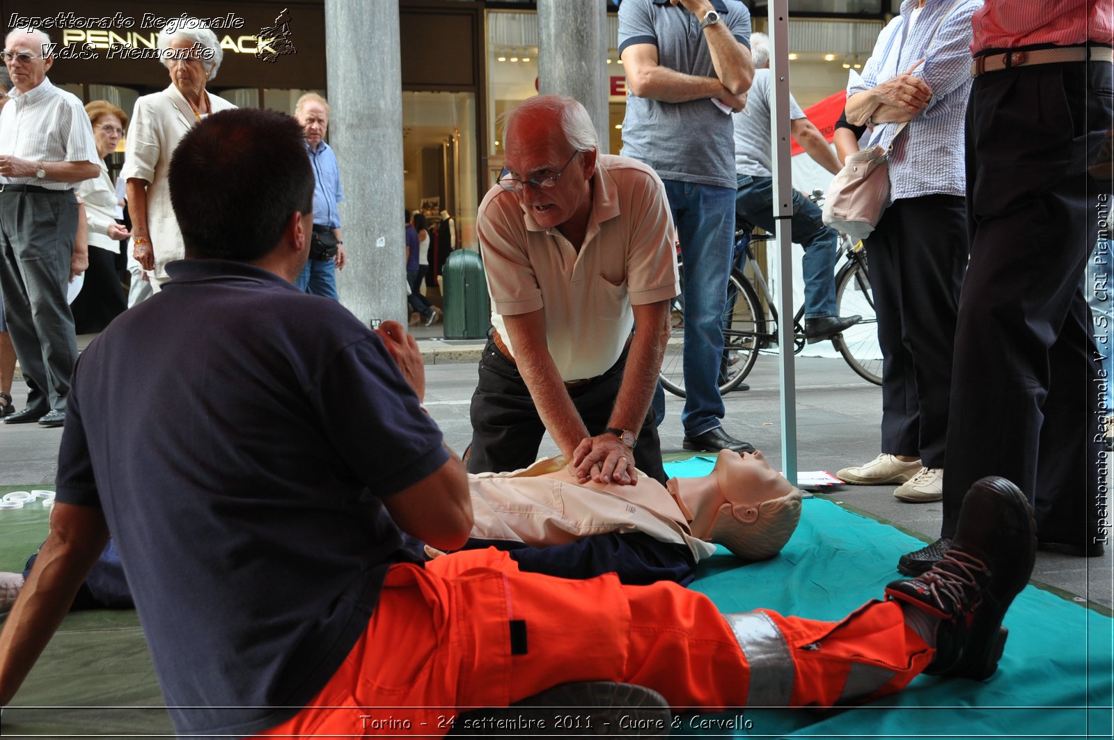 Torino - 24 settembre 2011 - Cuore & Cervello - Croce Rossa Italiana - Ispettorato Regionale Volontari del Soccorso Piemonte