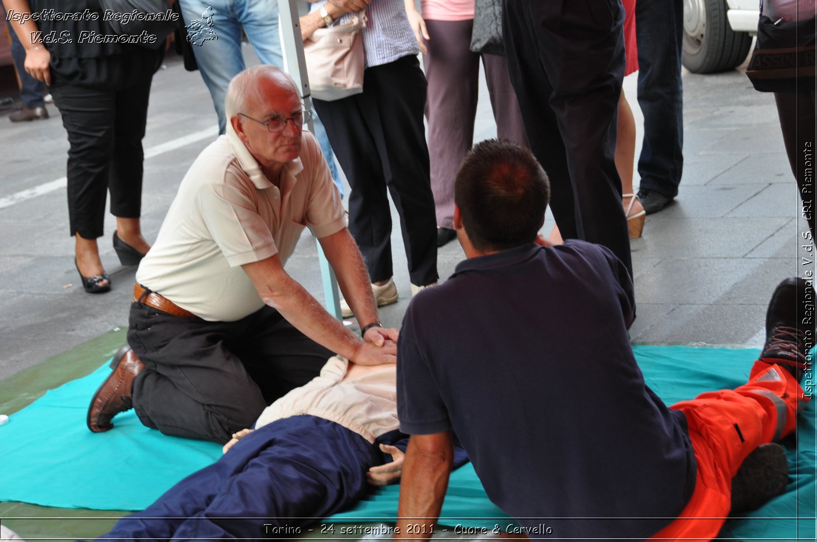 Torino - 24 settembre 2011 - Cuore & Cervello - Croce Rossa Italiana - Ispettorato Regionale Volontari del Soccorso Piemonte