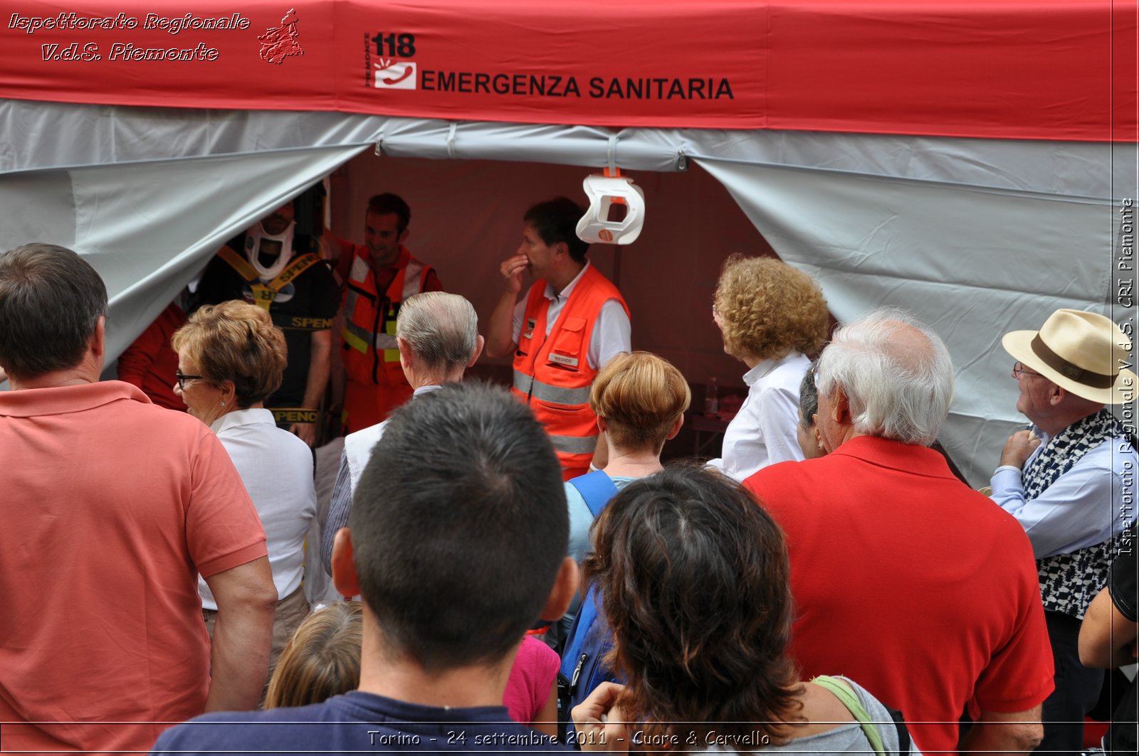 Torino - 24 settembre 2011 - Cuore & Cervello - Croce Rossa Italiana - Ispettorato Regionale Volontari del Soccorso Piemonte