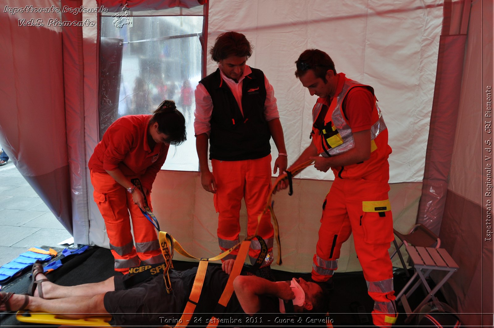 Torino - 24 settembre 2011 - Cuore & Cervello - Croce Rossa Italiana - Ispettorato Regionale Volontari del Soccorso Piemonte