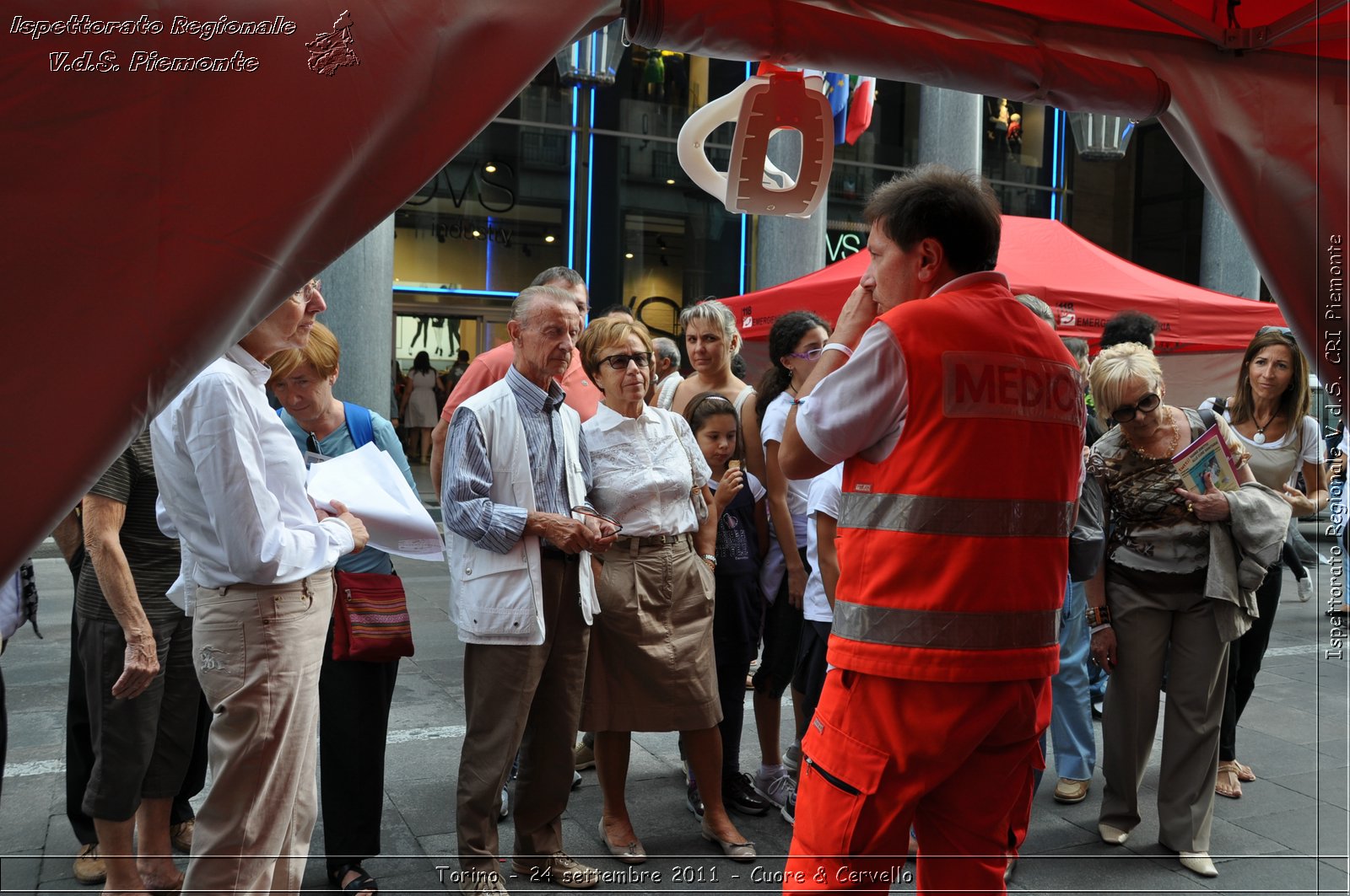 Torino - 24 settembre 2011 - Cuore & Cervello - Croce Rossa Italiana - Ispettorato Regionale Volontari del Soccorso Piemonte