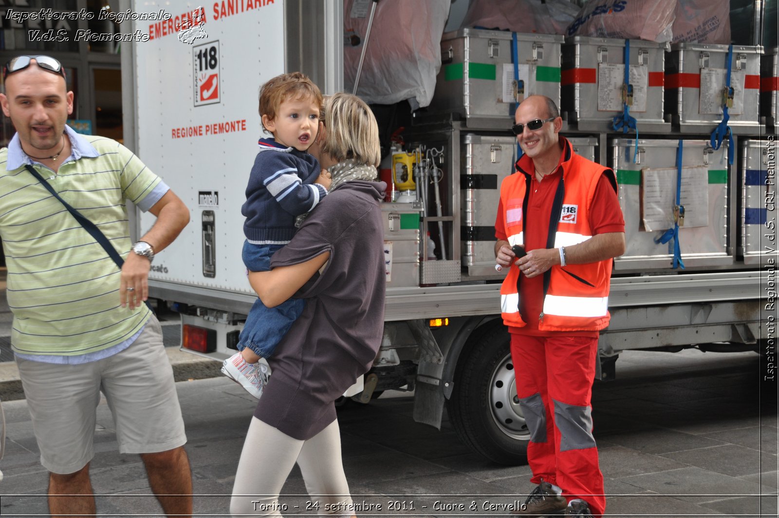 Torino - 24 settembre 2011 - Cuore & Cervello - Croce Rossa Italiana - Ispettorato Regionale Volontari del Soccorso Piemonte