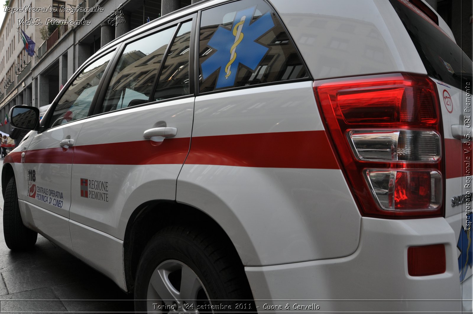 Torino - 24 settembre 2011 - Cuore & Cervello - Croce Rossa Italiana - Ispettorato Regionale Volontari del Soccorso Piemonte