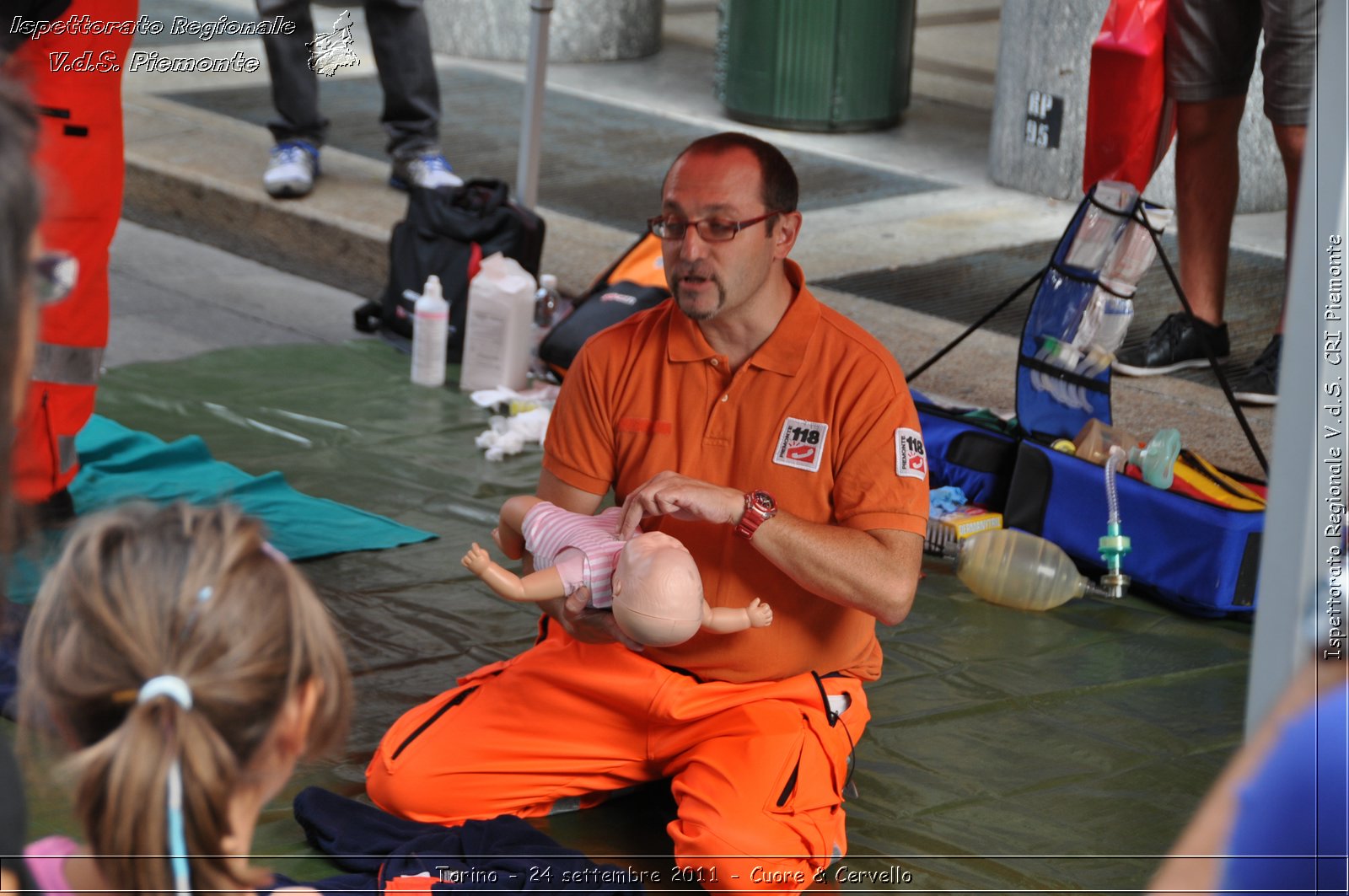 Torino - 24 settembre 2011 - Cuore & Cervello - Croce Rossa Italiana - Ispettorato Regionale Volontari del Soccorso Piemonte