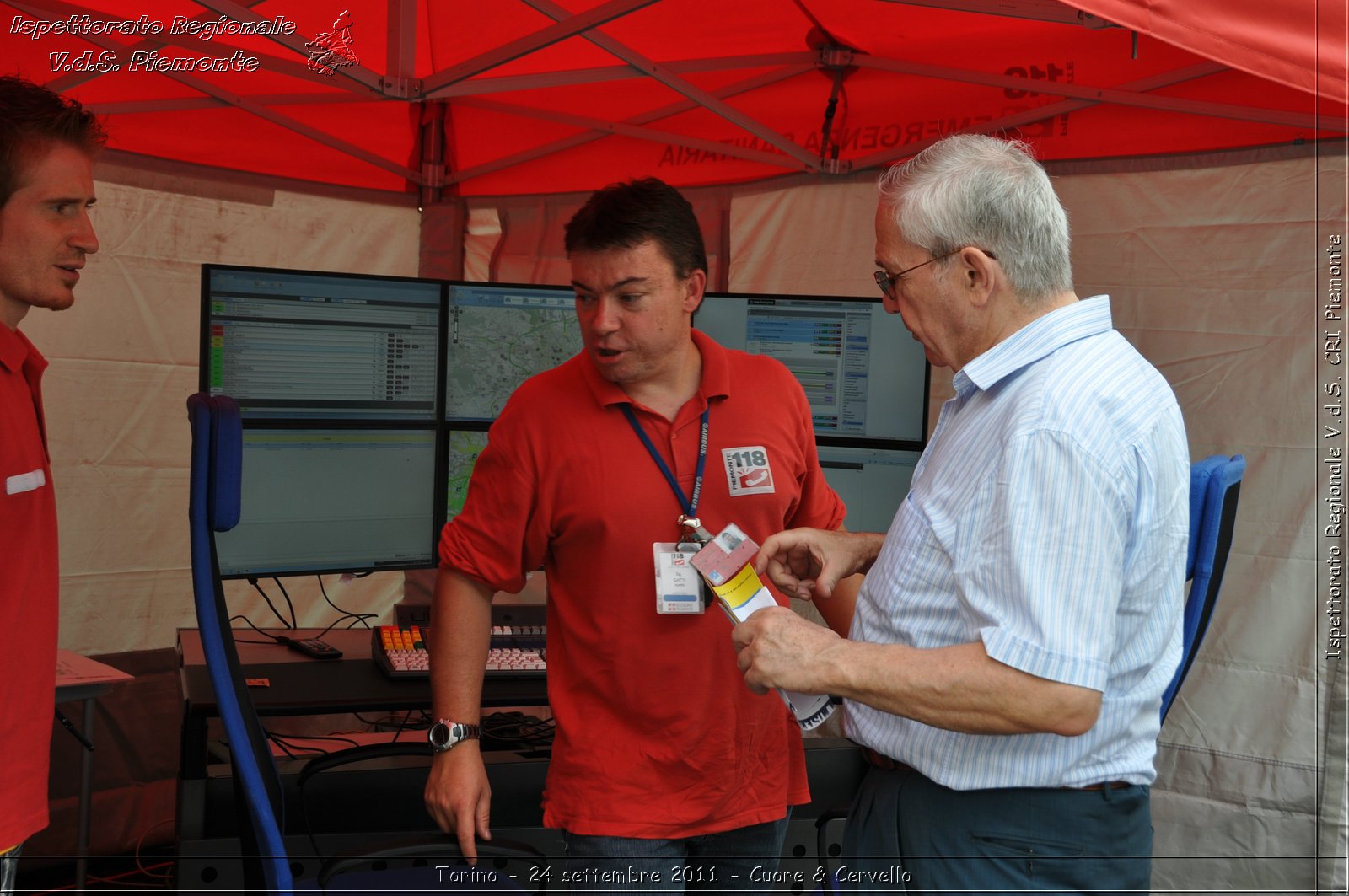 Torino - 24 settembre 2011 - Cuore & Cervello - Croce Rossa Italiana - Ispettorato Regionale Volontari del Soccorso Piemonte