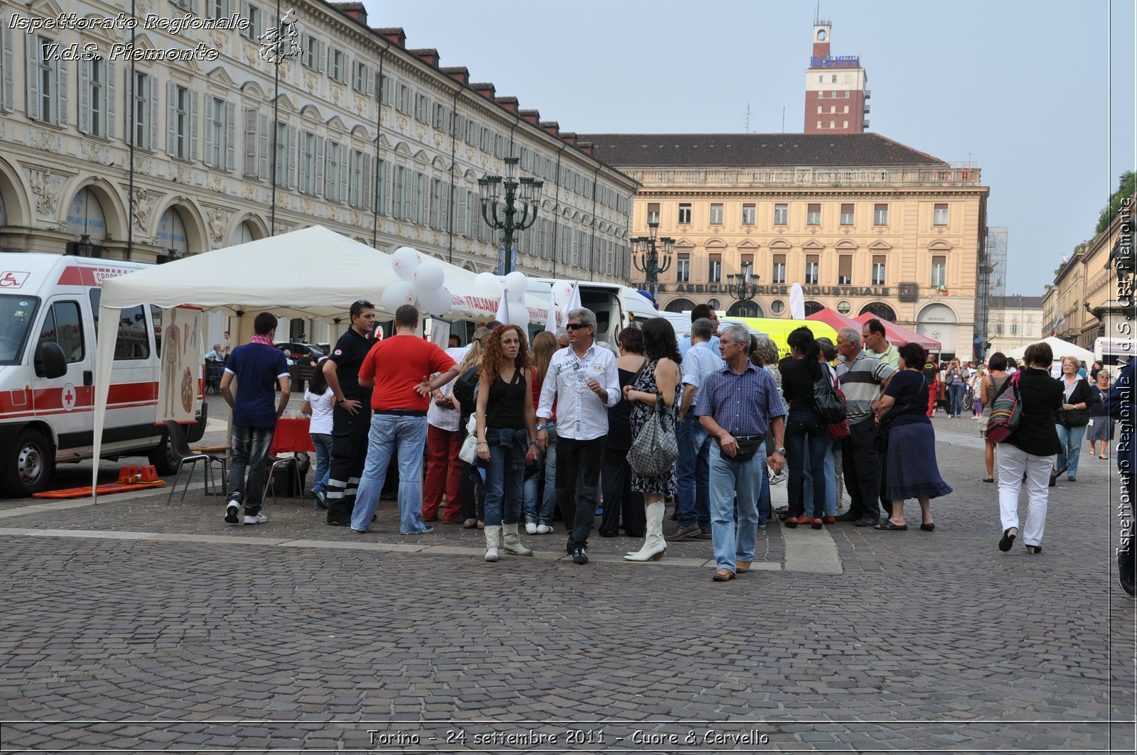 Torino - 24 settembre 2011 - Cuore & Cervello - Croce Rossa Italiana - Ispettorato Regionale Volontari del Soccorso Piemonte