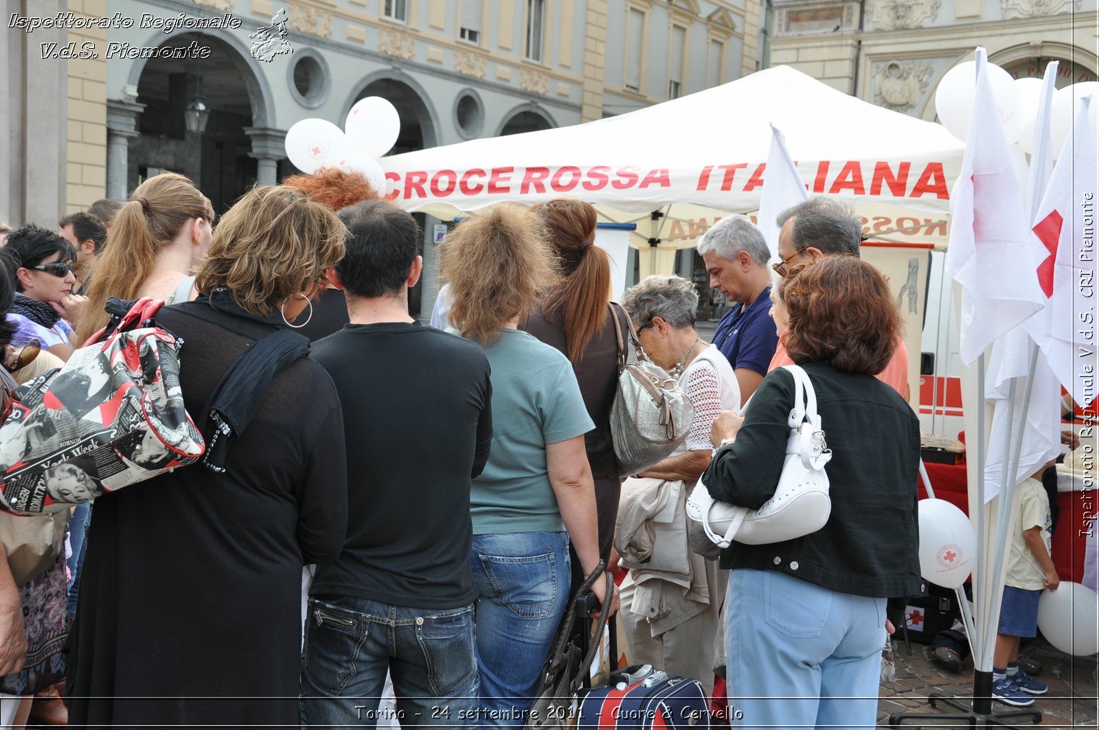 Torino - 24 settembre 2011 - Cuore & Cervello - Croce Rossa Italiana - Ispettorato Regionale Volontari del Soccorso Piemonte