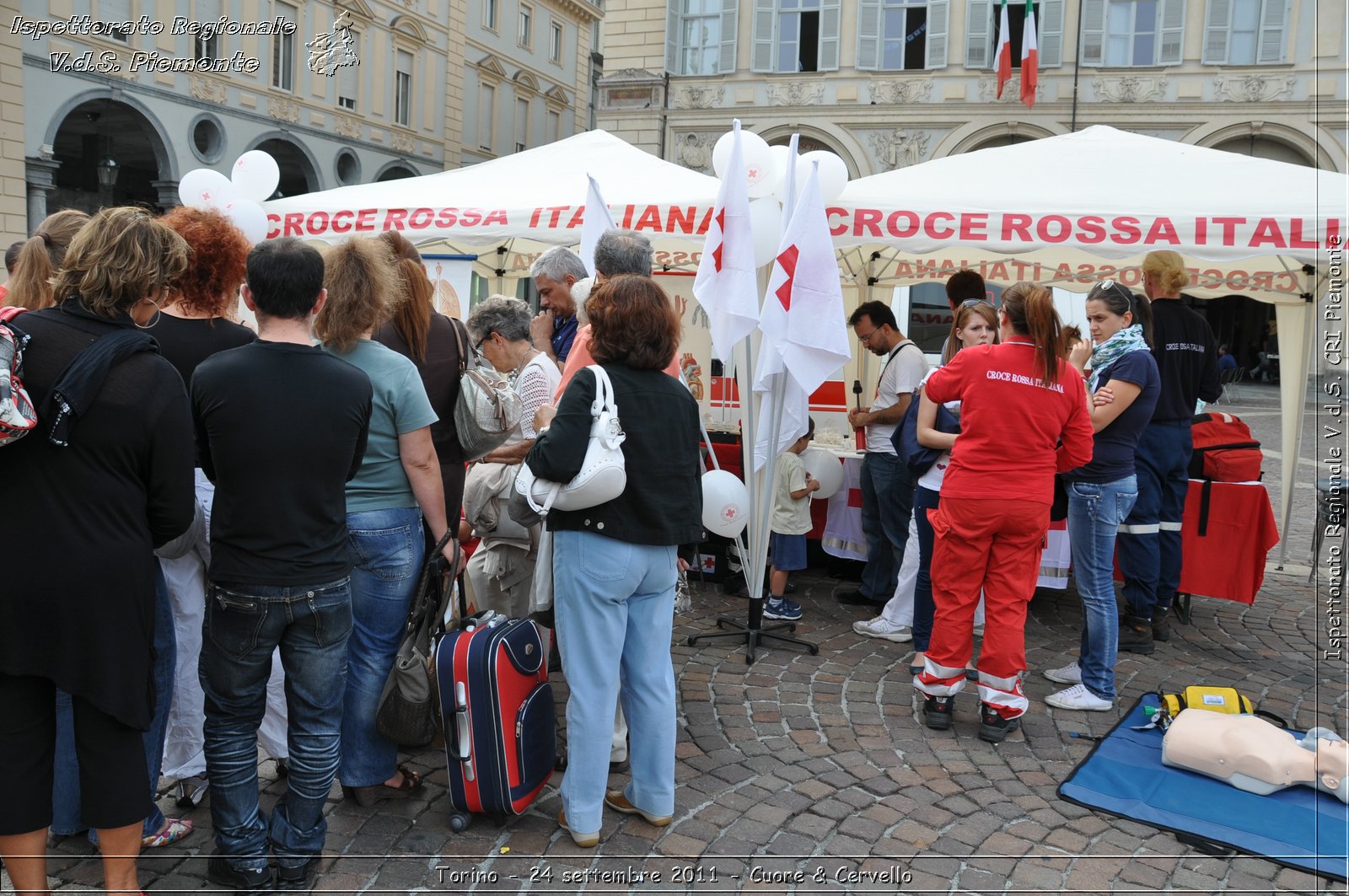 Torino - 24 settembre 2011 - Cuore & Cervello - Croce Rossa Italiana - Ispettorato Regionale Volontari del Soccorso Piemonte