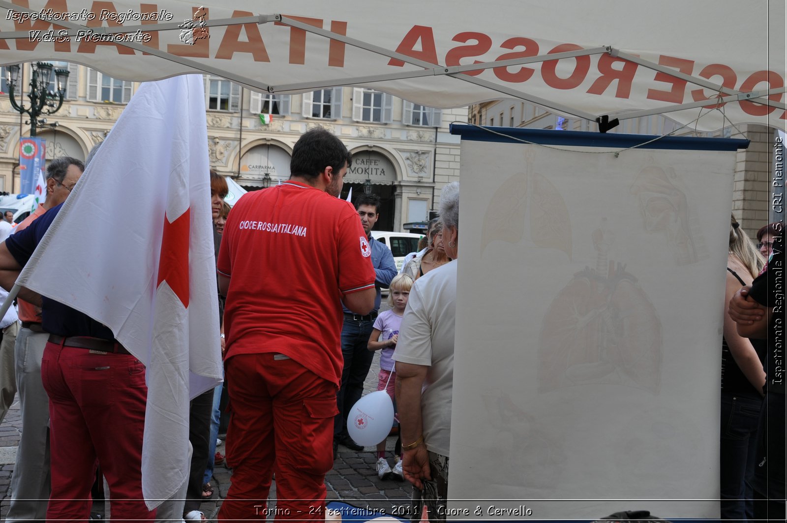 Torino - 24 settembre 2011 - Cuore & Cervello - Croce Rossa Italiana - Ispettorato Regionale Volontari del Soccorso Piemonte