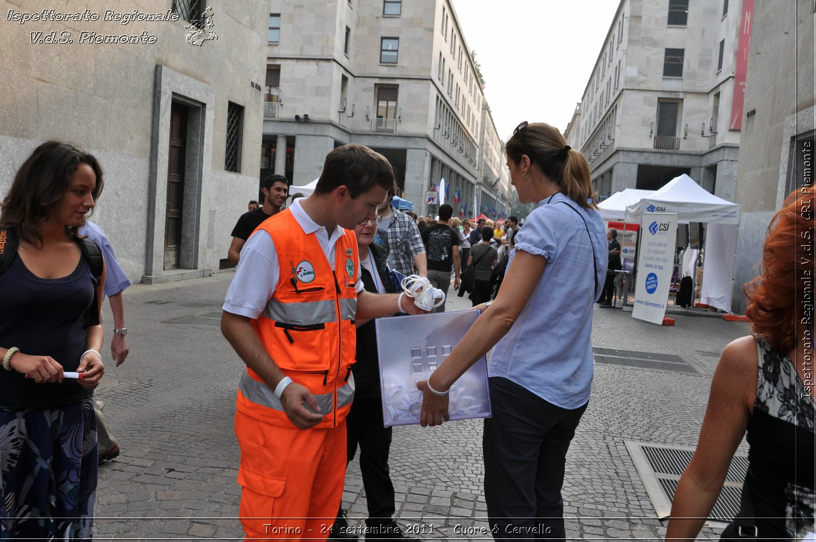 Torino - 24 settembre 2011 - Cuore & Cervello - Croce Rossa Italiana - Ispettorato Regionale Volontari del Soccorso Piemonte