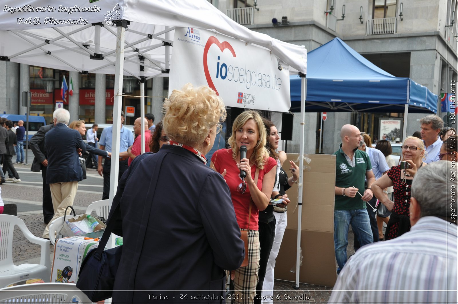 Torino - 24 settembre 2011 - Cuore & Cervello - Croce Rossa Italiana - Ispettorato Regionale Volontari del Soccorso Piemonte