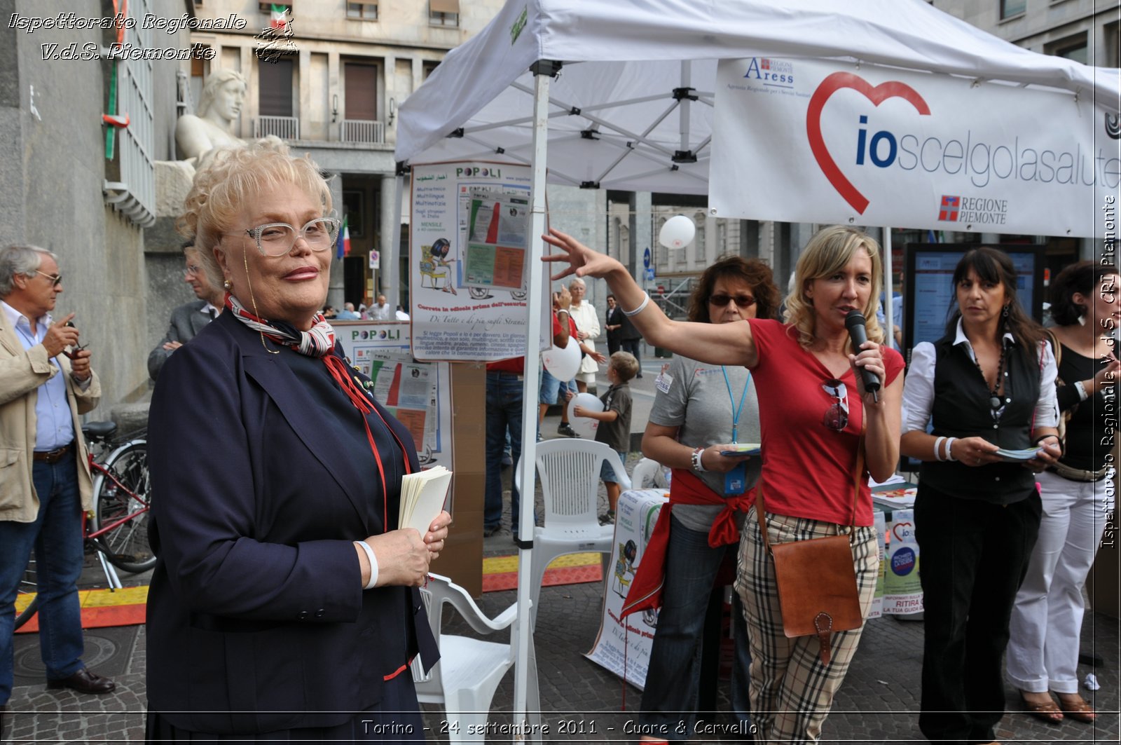 Torino - 24 settembre 2011 - Cuore & Cervello - Croce Rossa Italiana - Ispettorato Regionale Volontari del Soccorso Piemonte