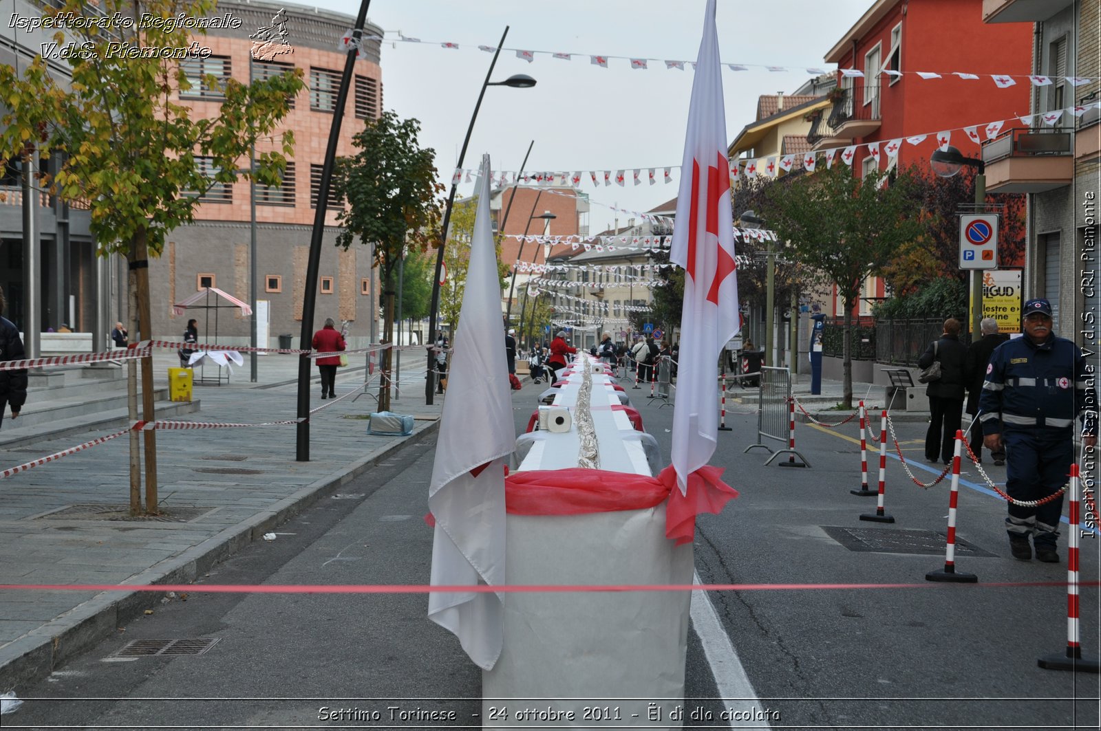 Settimo Torinese  - 24 ottobre 2011 - l d dla cicolata -  Croce Rossa Italiana - Ispettorato Regionale Volontari del Soccorso Piemonte