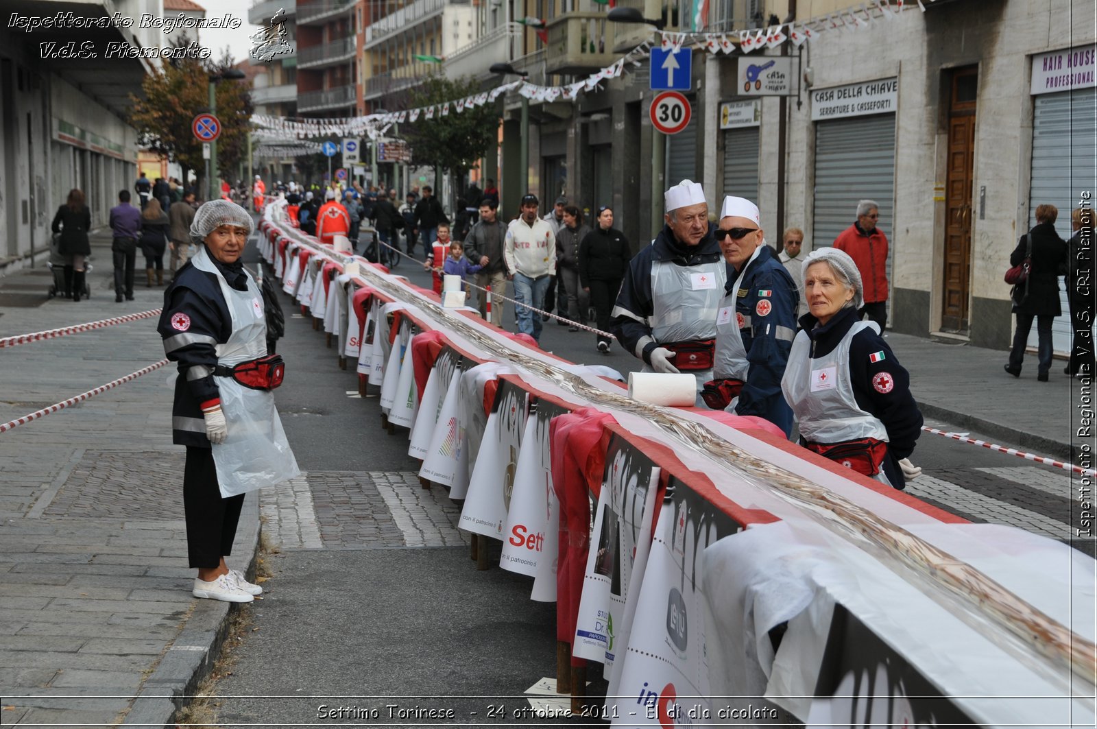 Settimo Torinese  - 24 ottobre 2011 - l d dla cicolata -  Croce Rossa Italiana - Ispettorato Regionale Volontari del Soccorso Piemonte