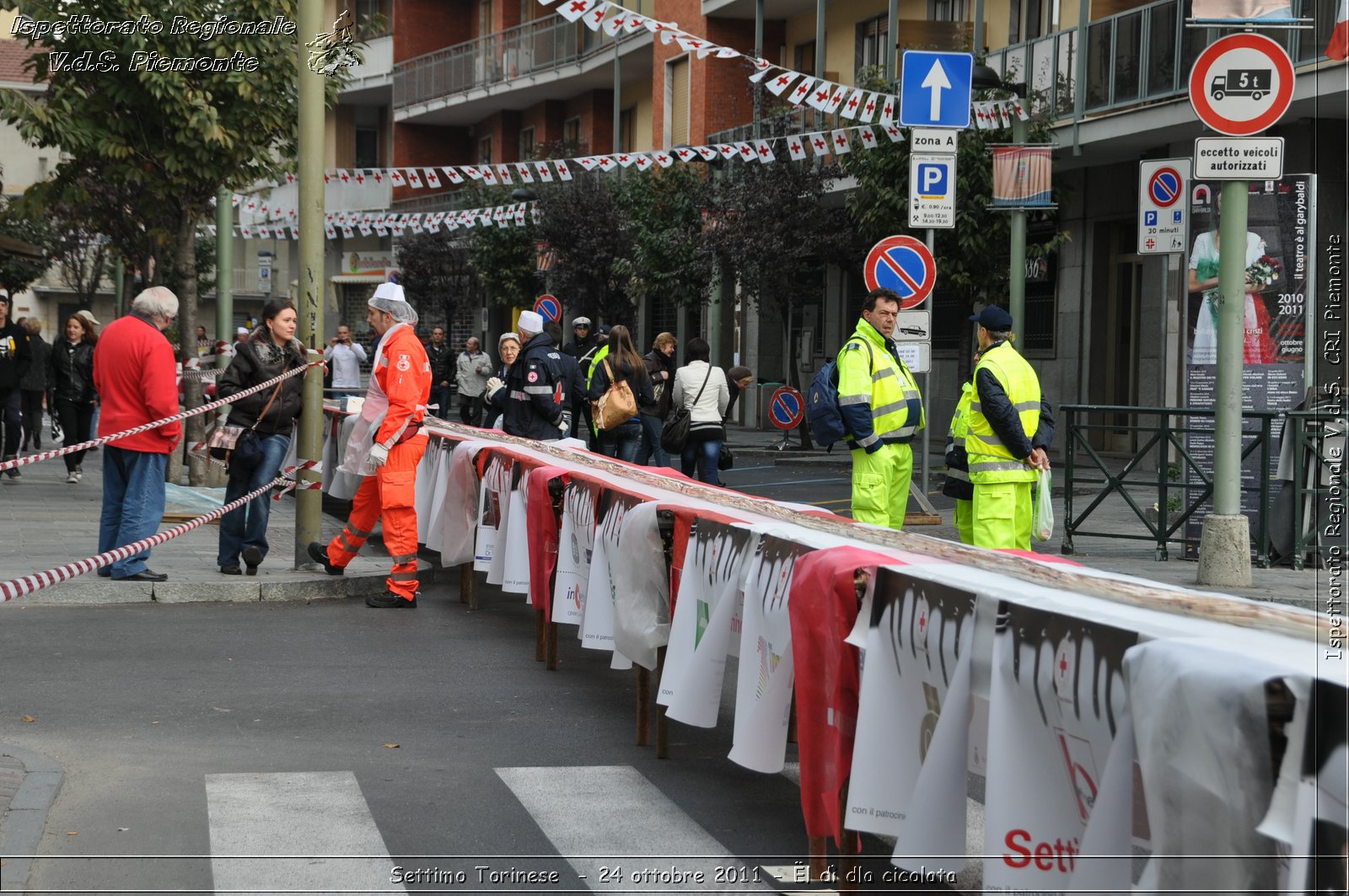 Settimo Torinese  - 24 ottobre 2011 - l d dla cicolata -  Croce Rossa Italiana - Ispettorato Regionale Volontari del Soccorso Piemonte