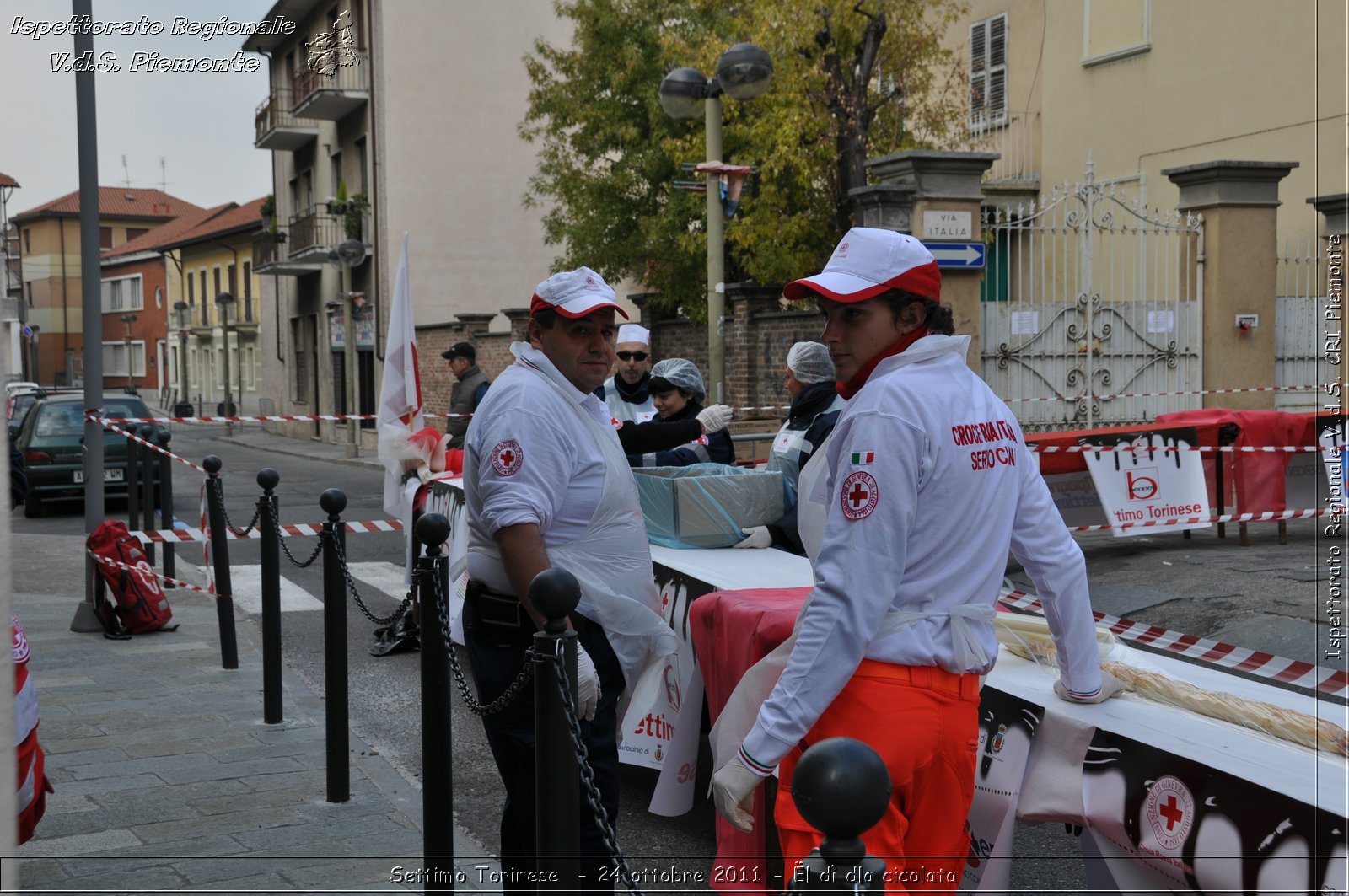 Settimo Torinese  - 24 ottobre 2011 - l d dla cicolata -  Croce Rossa Italiana - Ispettorato Regionale Volontari del Soccorso Piemonte