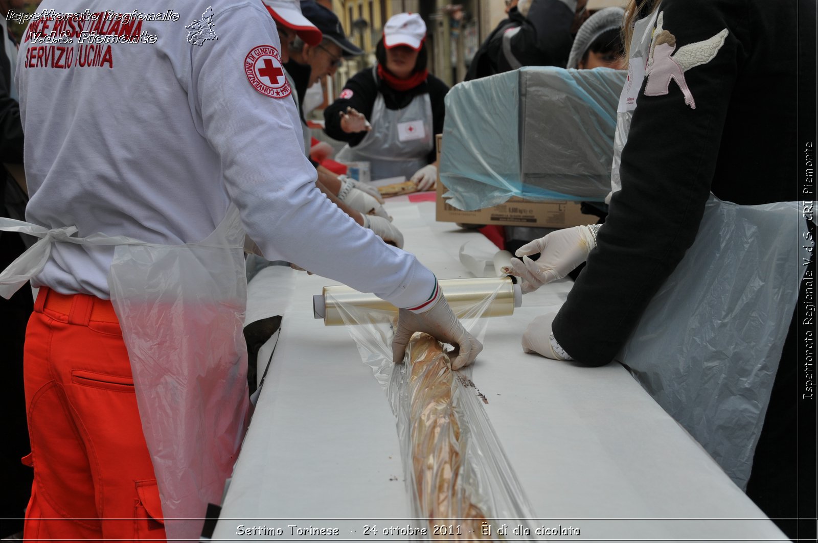 Settimo Torinese  - 24 ottobre 2011 - l d dla cicolata -  Croce Rossa Italiana - Ispettorato Regionale Volontari del Soccorso Piemonte