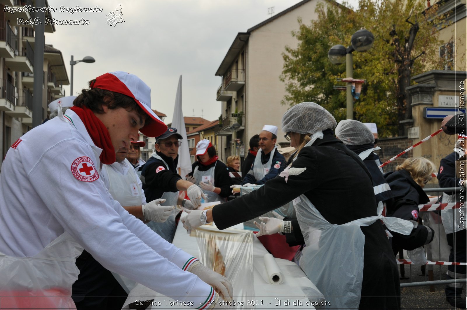 Settimo Torinese  - 24 ottobre 2011 - l d dla cicolata -  Croce Rossa Italiana - Ispettorato Regionale Volontari del Soccorso Piemonte