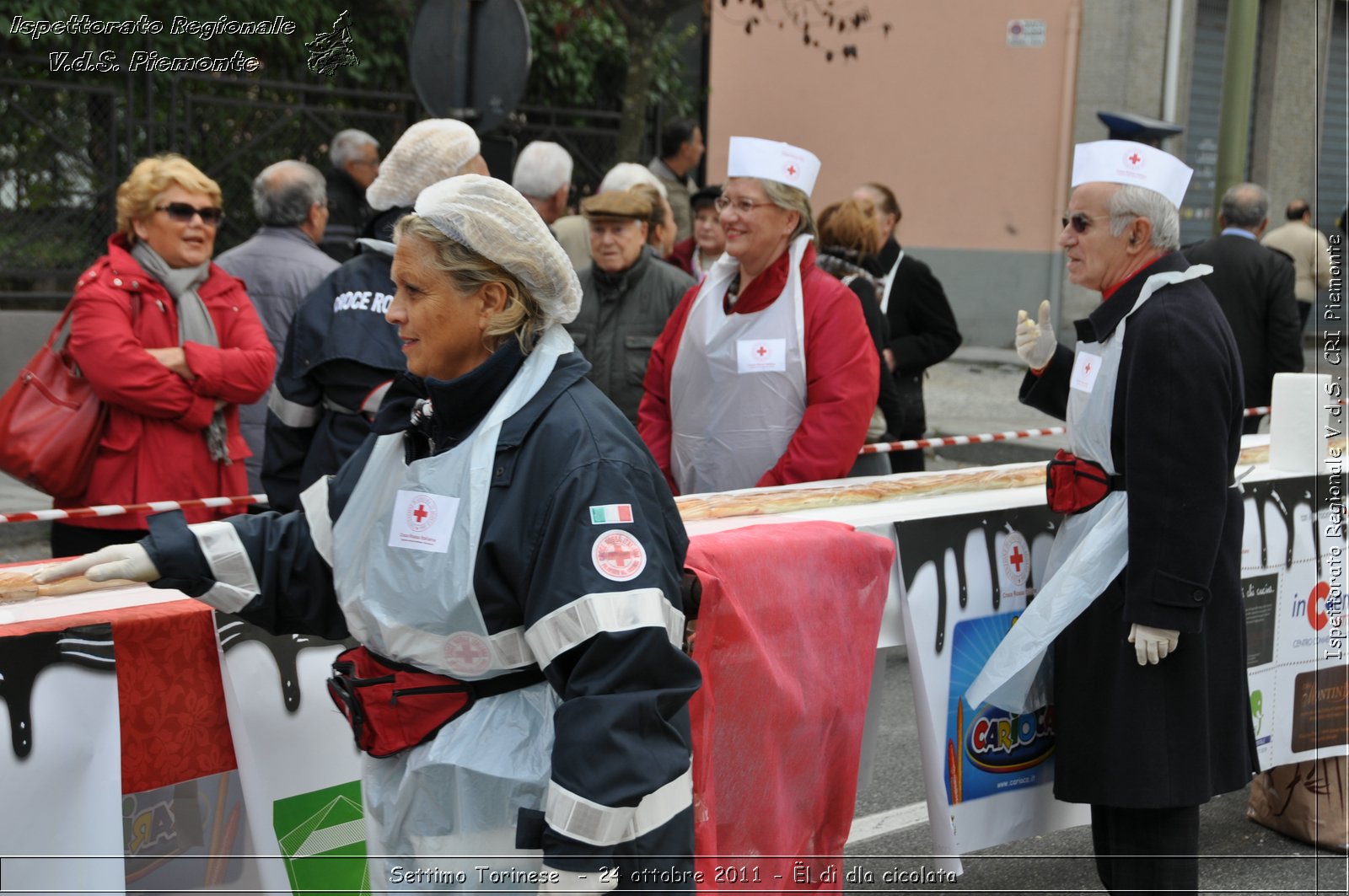 Settimo Torinese  - 24 ottobre 2011 - l d dla cicolata -  Croce Rossa Italiana - Ispettorato Regionale Volontari del Soccorso Piemonte