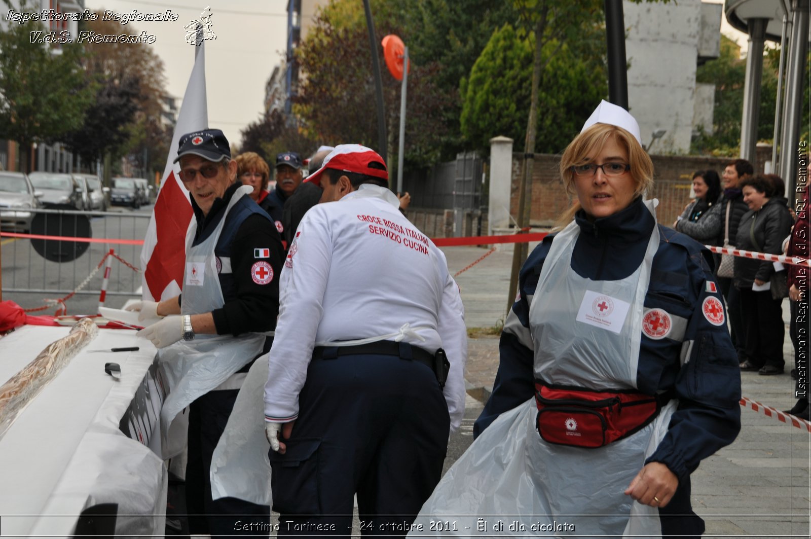 Settimo Torinese  - 24 ottobre 2011 - l d dla cicolata -  Croce Rossa Italiana - Ispettorato Regionale Volontari del Soccorso Piemonte