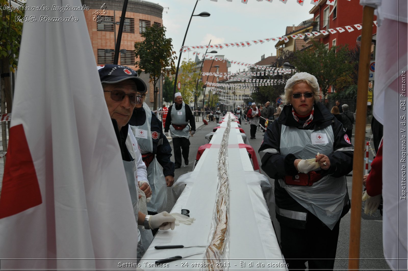 Settimo Torinese  - 24 ottobre 2011 - l d dla cicolata -  Croce Rossa Italiana - Ispettorato Regionale Volontari del Soccorso Piemonte