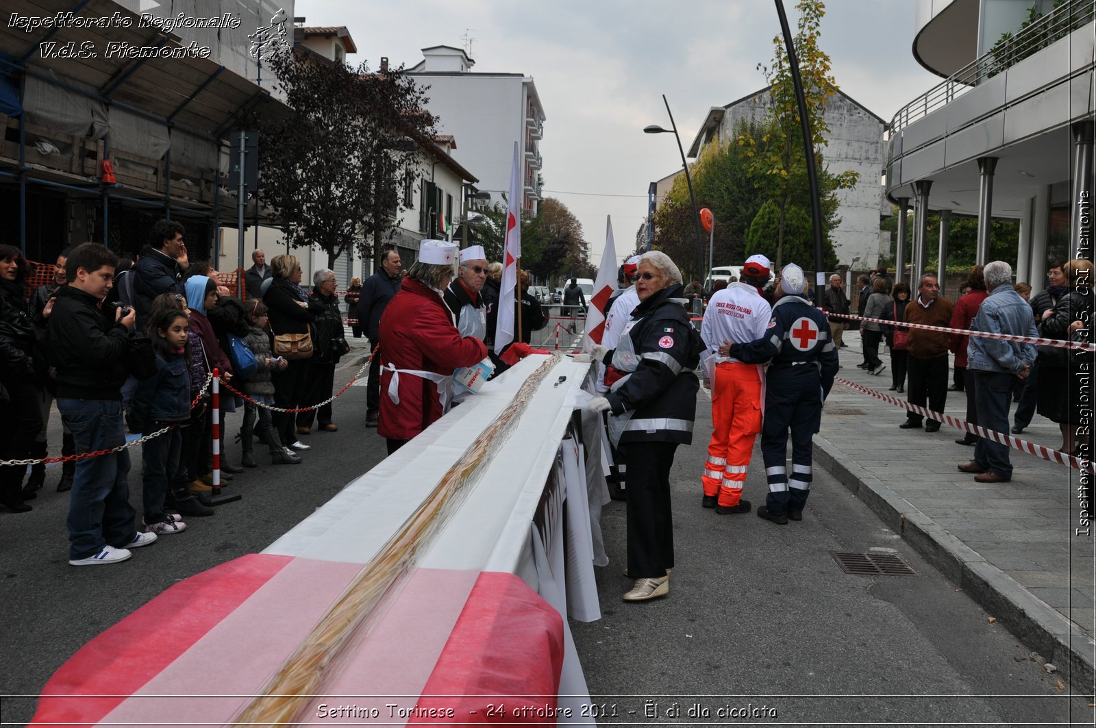 Settimo Torinese  - 24 ottobre 2011 - l d dla cicolata -  Croce Rossa Italiana - Ispettorato Regionale Volontari del Soccorso Piemonte