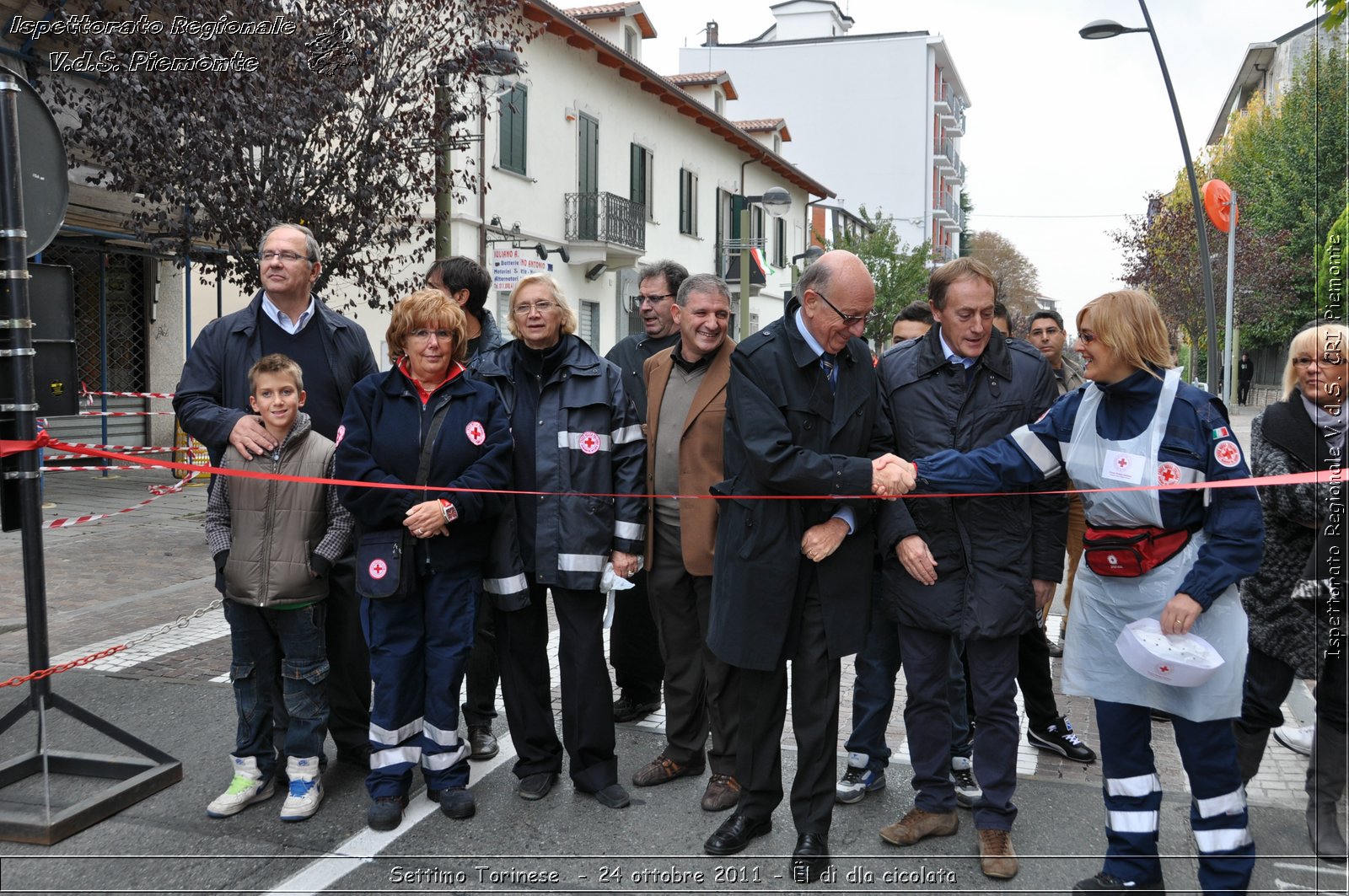 Settimo Torinese  - 24 ottobre 2011 - l d dla cicolata -  Croce Rossa Italiana - Ispettorato Regionale Volontari del Soccorso Piemonte