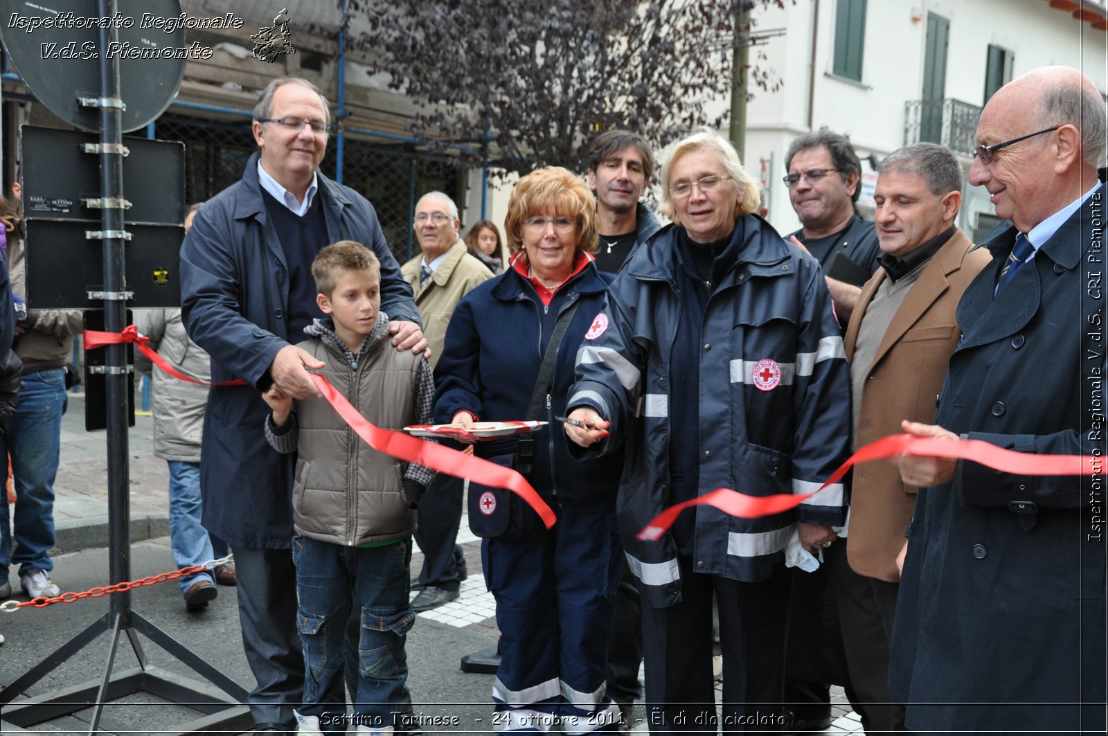 Settimo Torinese  - 24 ottobre 2011 - l d dla cicolata -  Croce Rossa Italiana - Ispettorato Regionale Volontari del Soccorso Piemonte