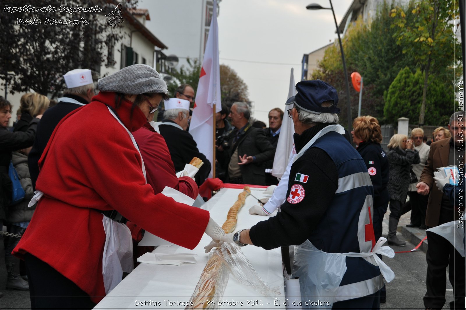 Settimo Torinese  - 24 ottobre 2011 - l d dla cicolata -  Croce Rossa Italiana - Ispettorato Regionale Volontari del Soccorso Piemonte