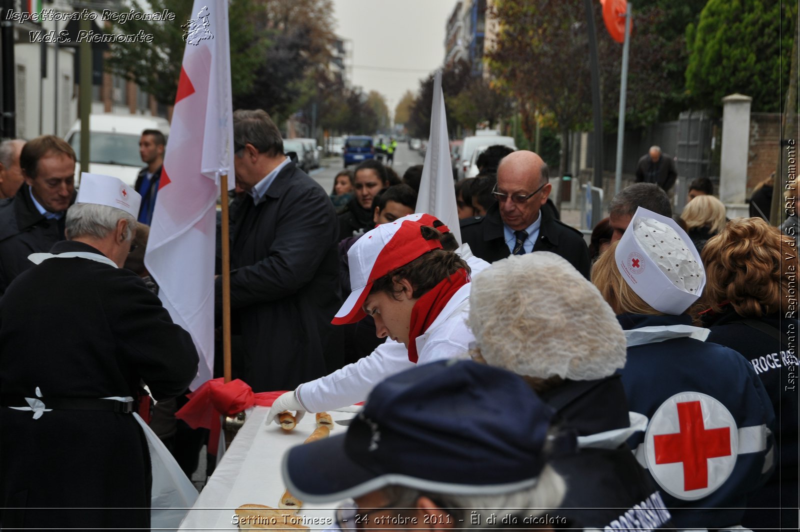 Settimo Torinese  - 24 ottobre 2011 - l d dla cicolata -  Croce Rossa Italiana - Ispettorato Regionale Volontari del Soccorso Piemonte