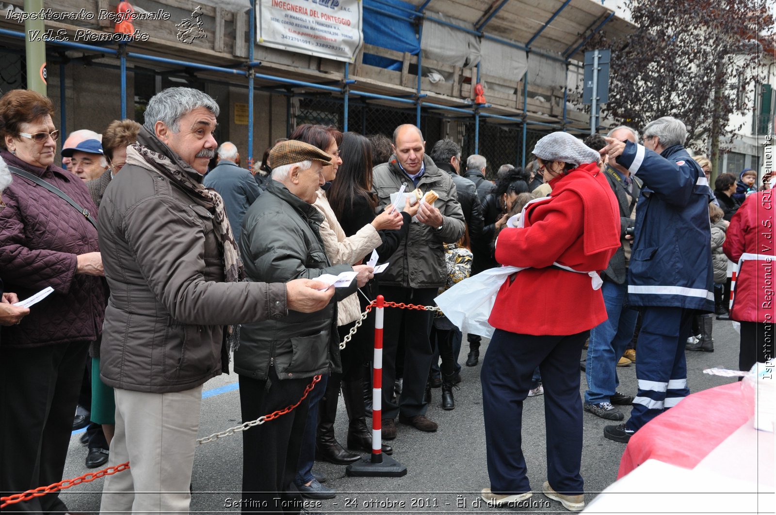 Settimo Torinese  - 24 ottobre 2011 - l d dla cicolata -  Croce Rossa Italiana - Ispettorato Regionale Volontari del Soccorso Piemonte