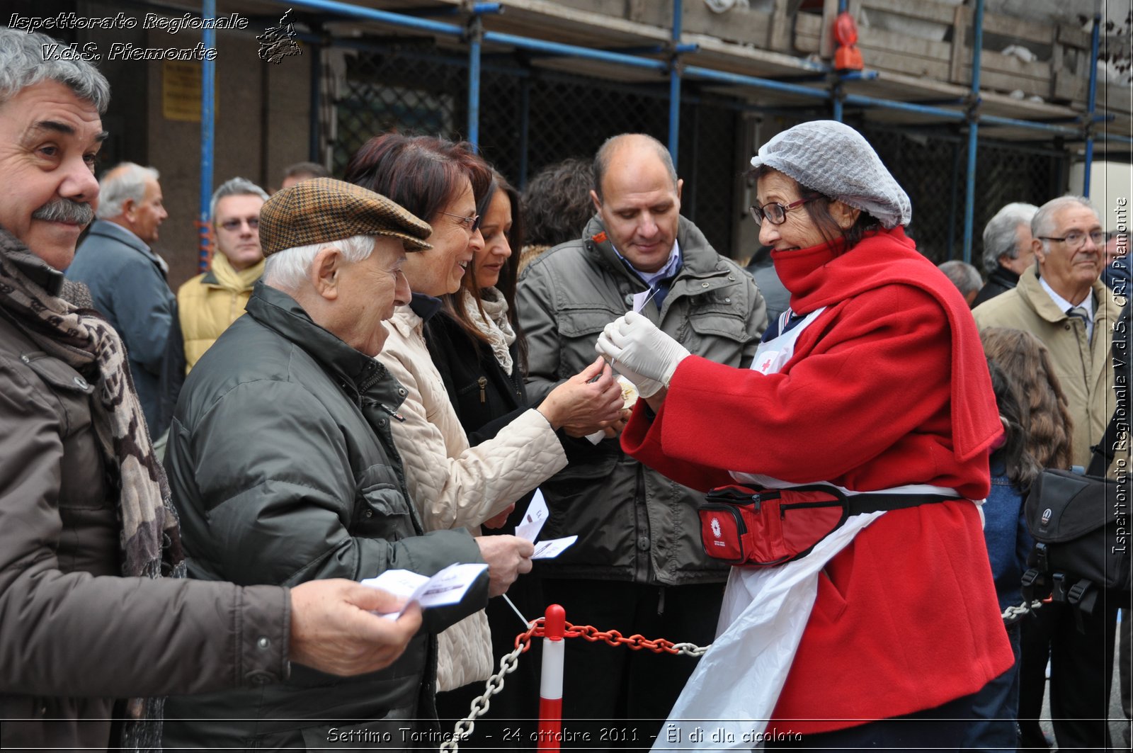 Settimo Torinese  - 24 ottobre 2011 - l d dla cicolata -  Croce Rossa Italiana - Ispettorato Regionale Volontari del Soccorso Piemonte