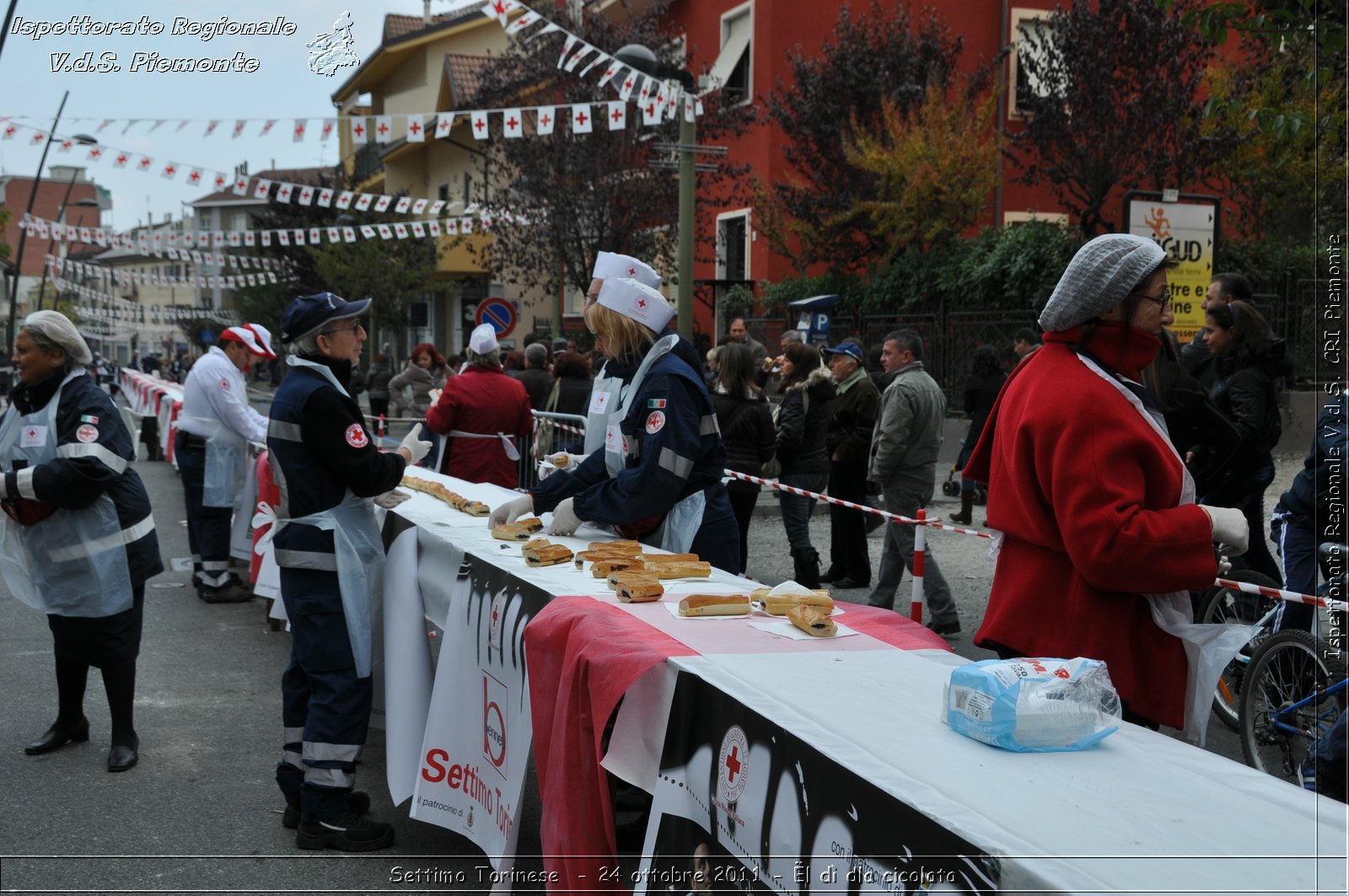 Settimo Torinese  - 24 ottobre 2011 - l d dla cicolata -  Croce Rossa Italiana - Ispettorato Regionale Volontari del Soccorso Piemonte