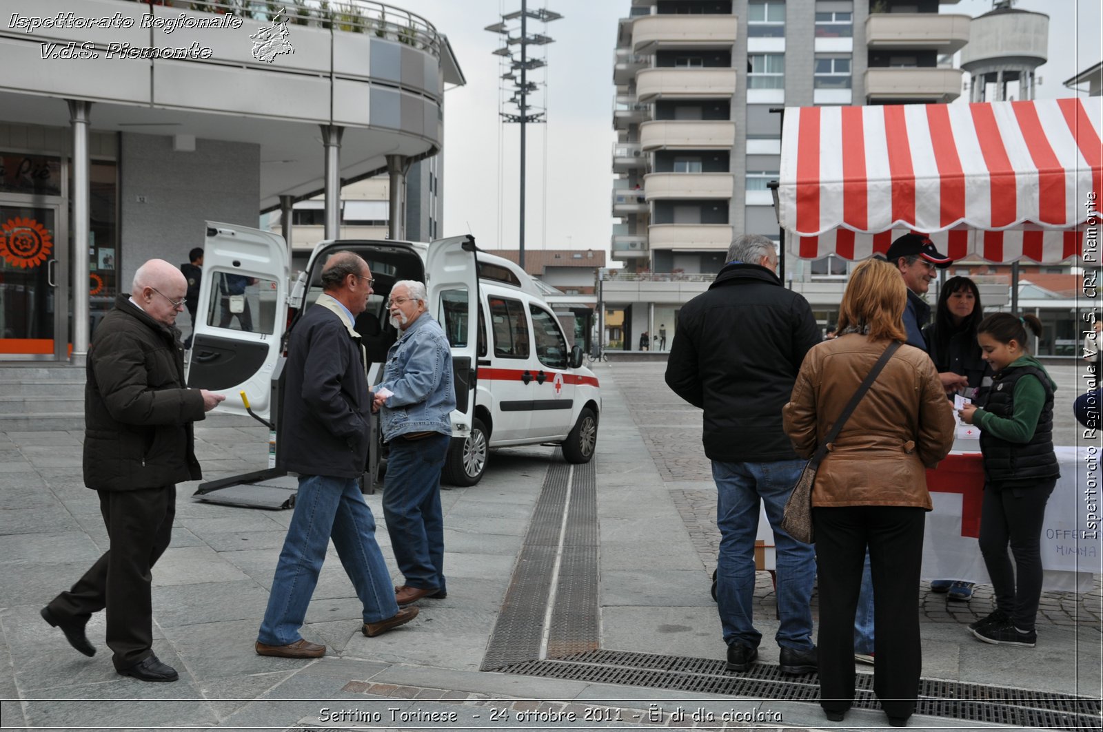 Settimo Torinese  - 24 ottobre 2011 - l d dla cicolata -  Croce Rossa Italiana - Ispettorato Regionale Volontari del Soccorso Piemonte