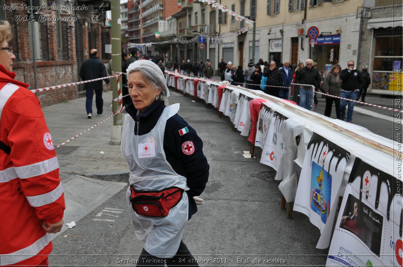 Settimo Torinese  - 24 ottobre 2011 - l d dla cicolata -  Croce Rossa Italiana - Ispettorato Regionale Volontari del Soccorso Piemonte