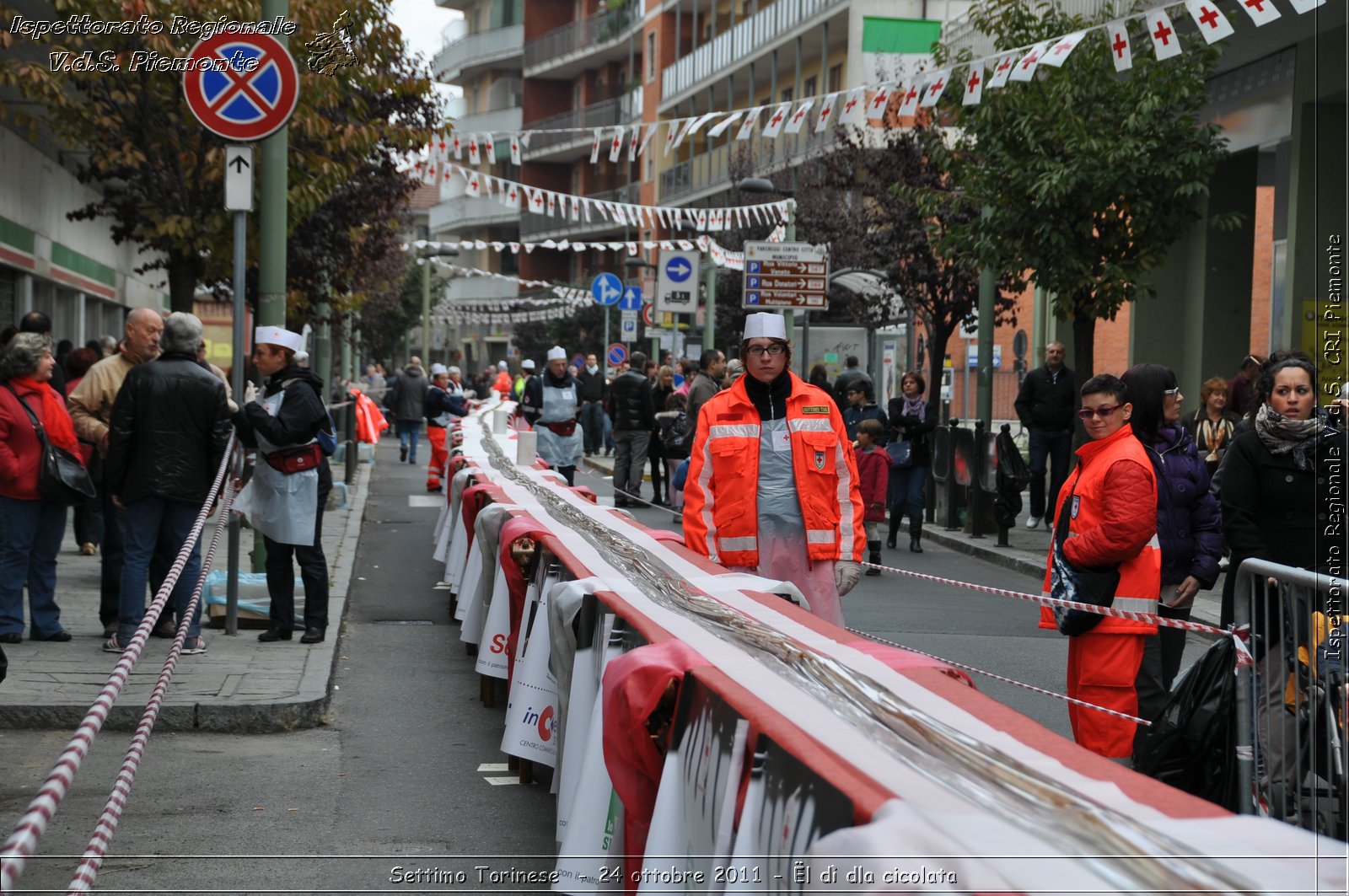 Settimo Torinese  - 24 ottobre 2011 - l d dla cicolata -  Croce Rossa Italiana - Ispettorato Regionale Volontari del Soccorso Piemonte