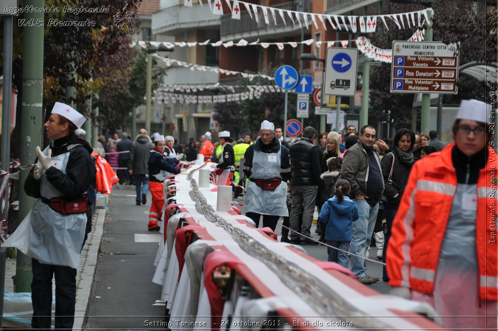 Settimo Torinese  - 24 ottobre 2011 - l d dla cicolata -  Croce Rossa Italiana - Ispettorato Regionale Volontari del Soccorso Piemonte