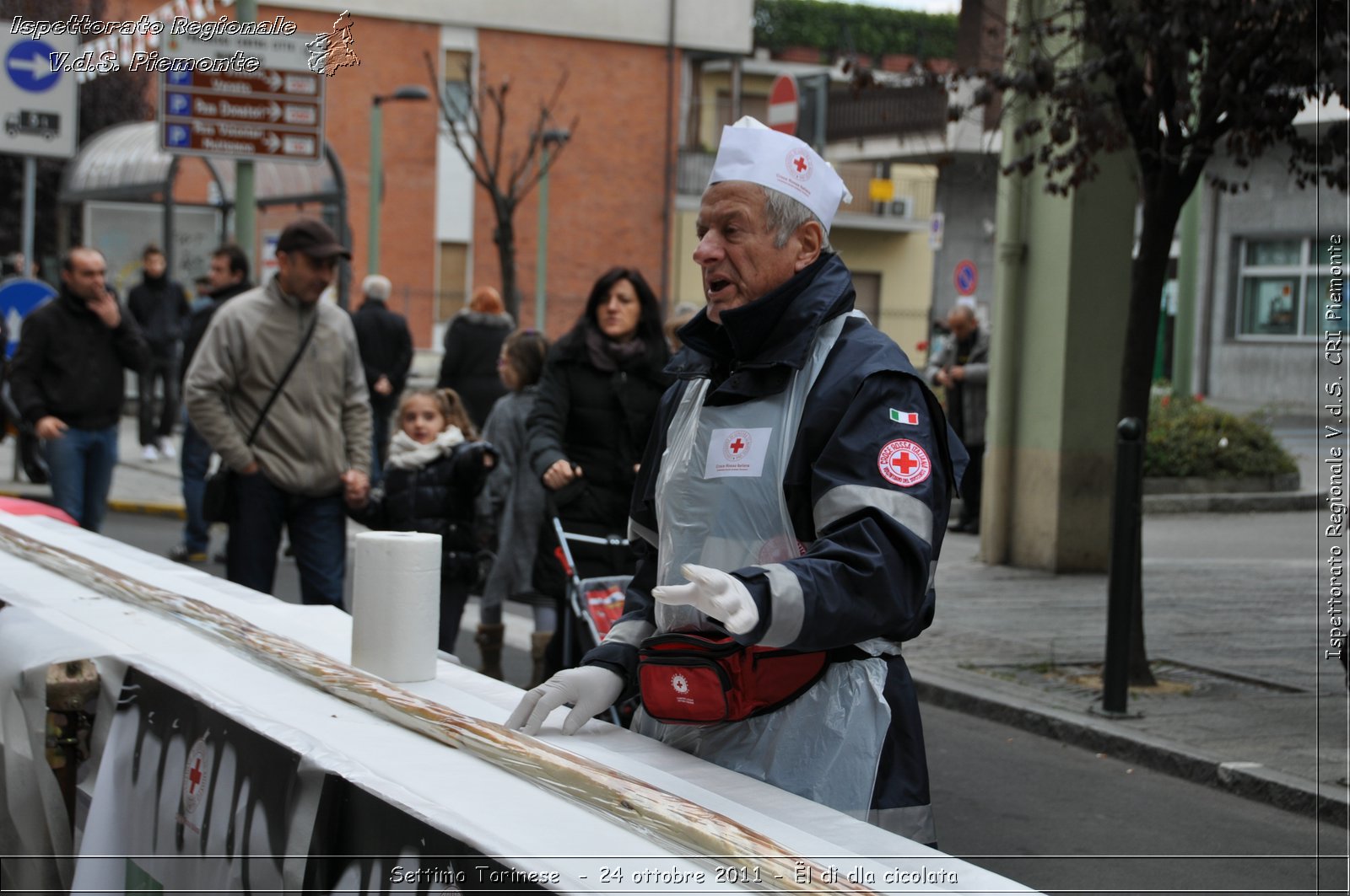 Settimo Torinese  - 24 ottobre 2011 - l d dla cicolata -  Croce Rossa Italiana - Ispettorato Regionale Volontari del Soccorso Piemonte