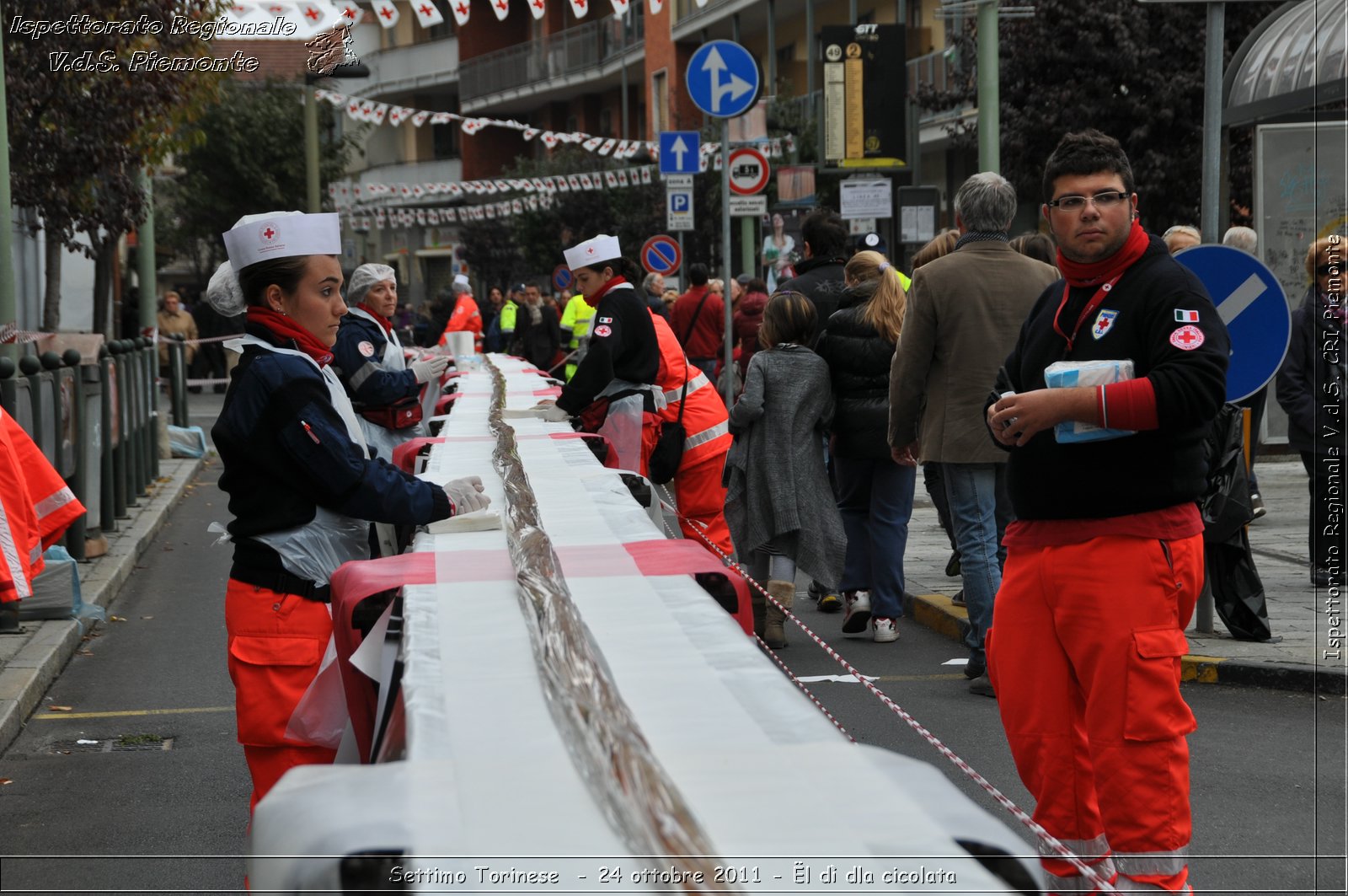 Settimo Torinese  - 24 ottobre 2011 - l d dla cicolata -  Croce Rossa Italiana - Ispettorato Regionale Volontari del Soccorso Piemonte